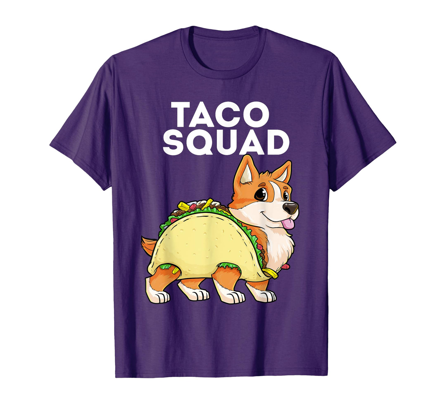 Taco Squad Corgi Taco Tacorgi Tacos Dog Cinco de Mayo T-Shirt for Men Women Kids