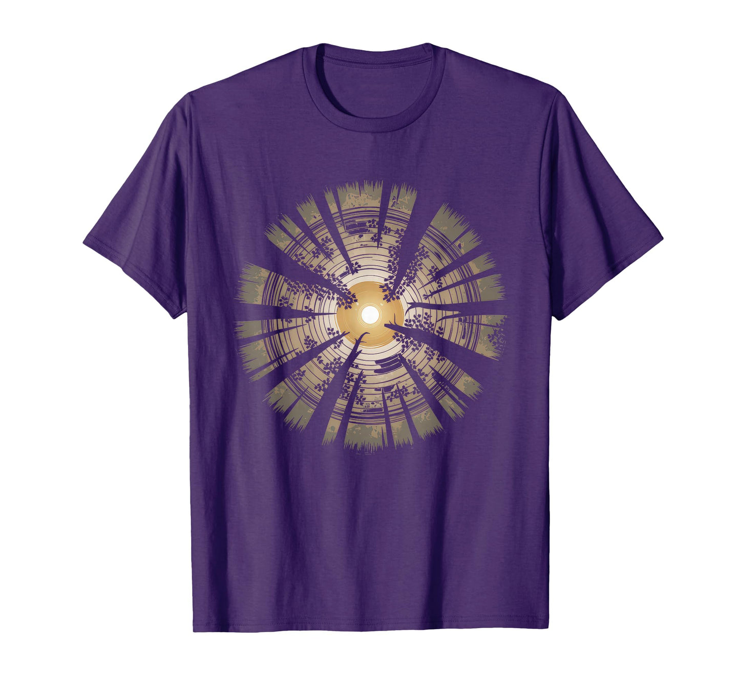 Trees Tshirt Wildlife Nature Vintage Forest Woods Outdoor T-Shirt