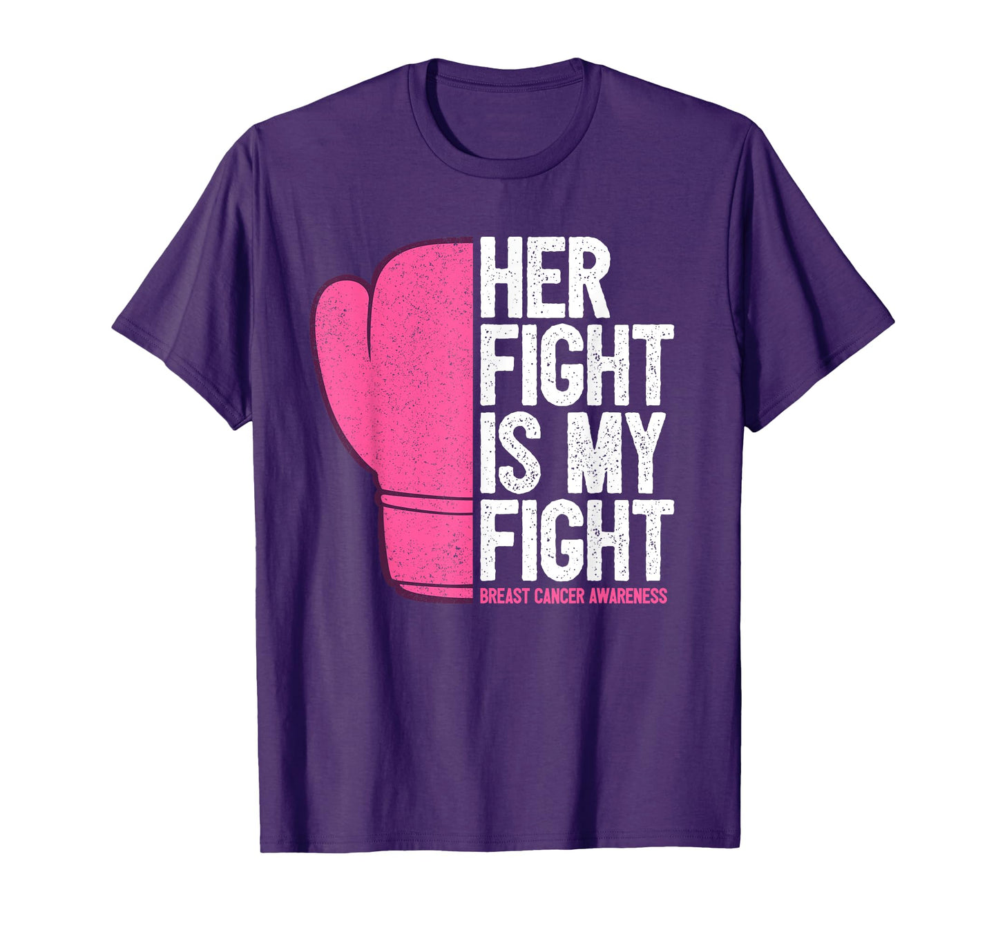 Husband Breast Cancer Wife Support T-Shirt