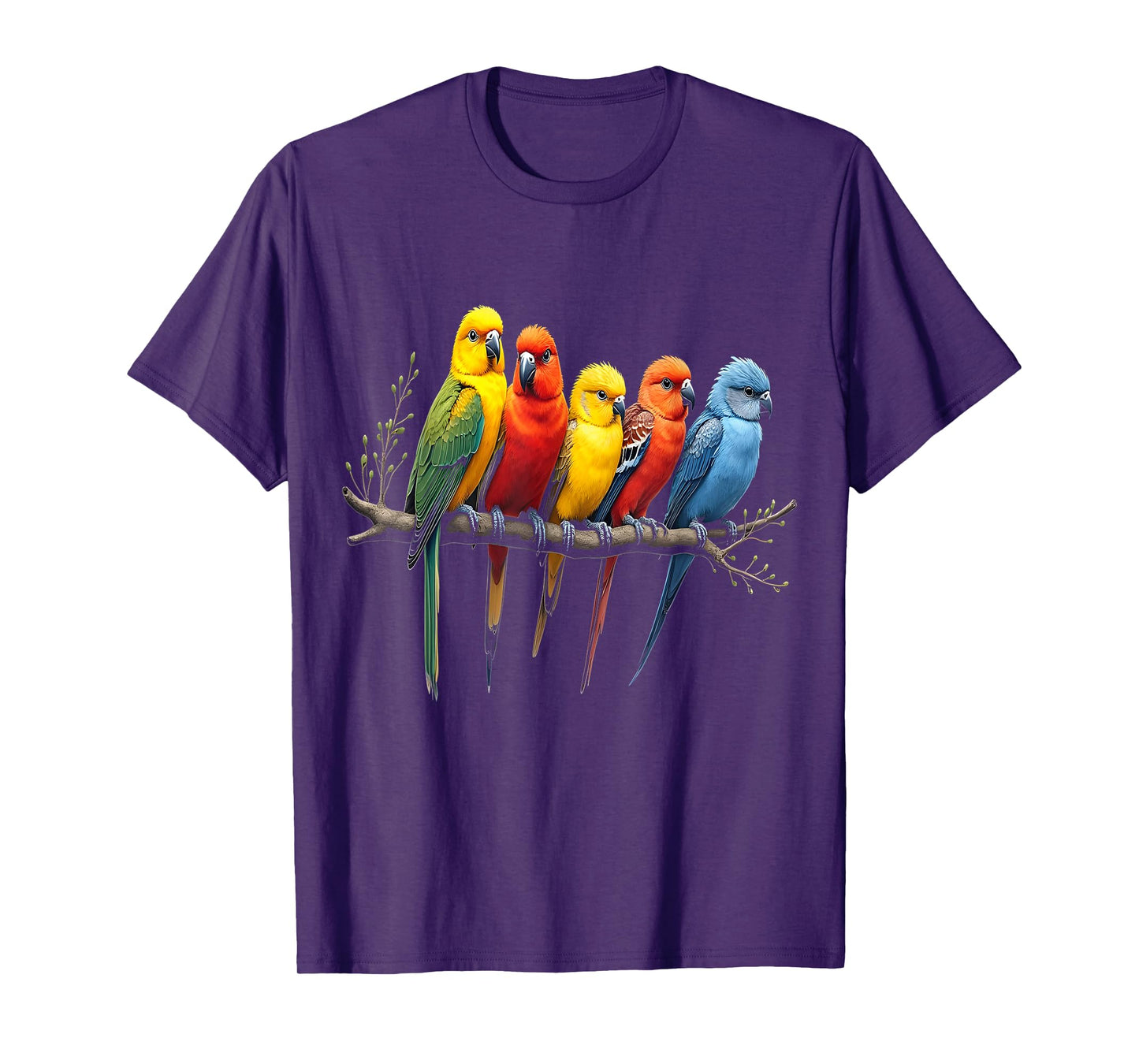 Colorful Birds T-Shirt