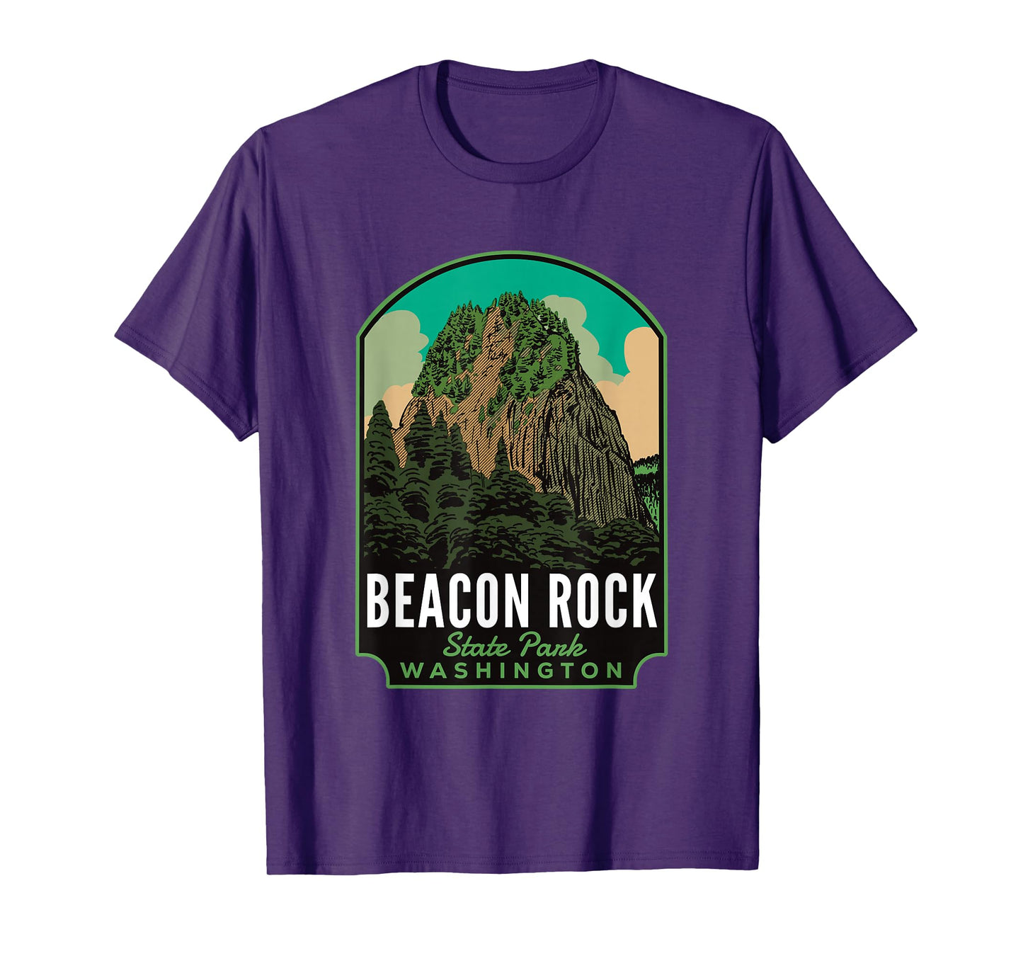 Beacon Rock State Park WA T-Shirt