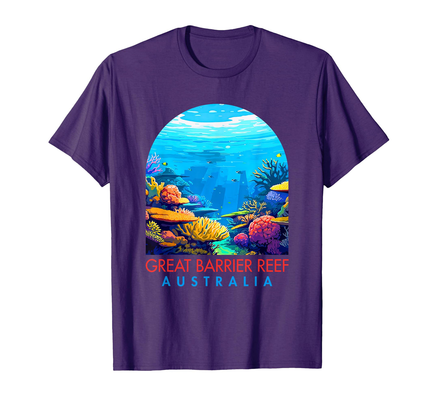 Nature Exploring Travel Great Barrier Reef National Park T-Shirt