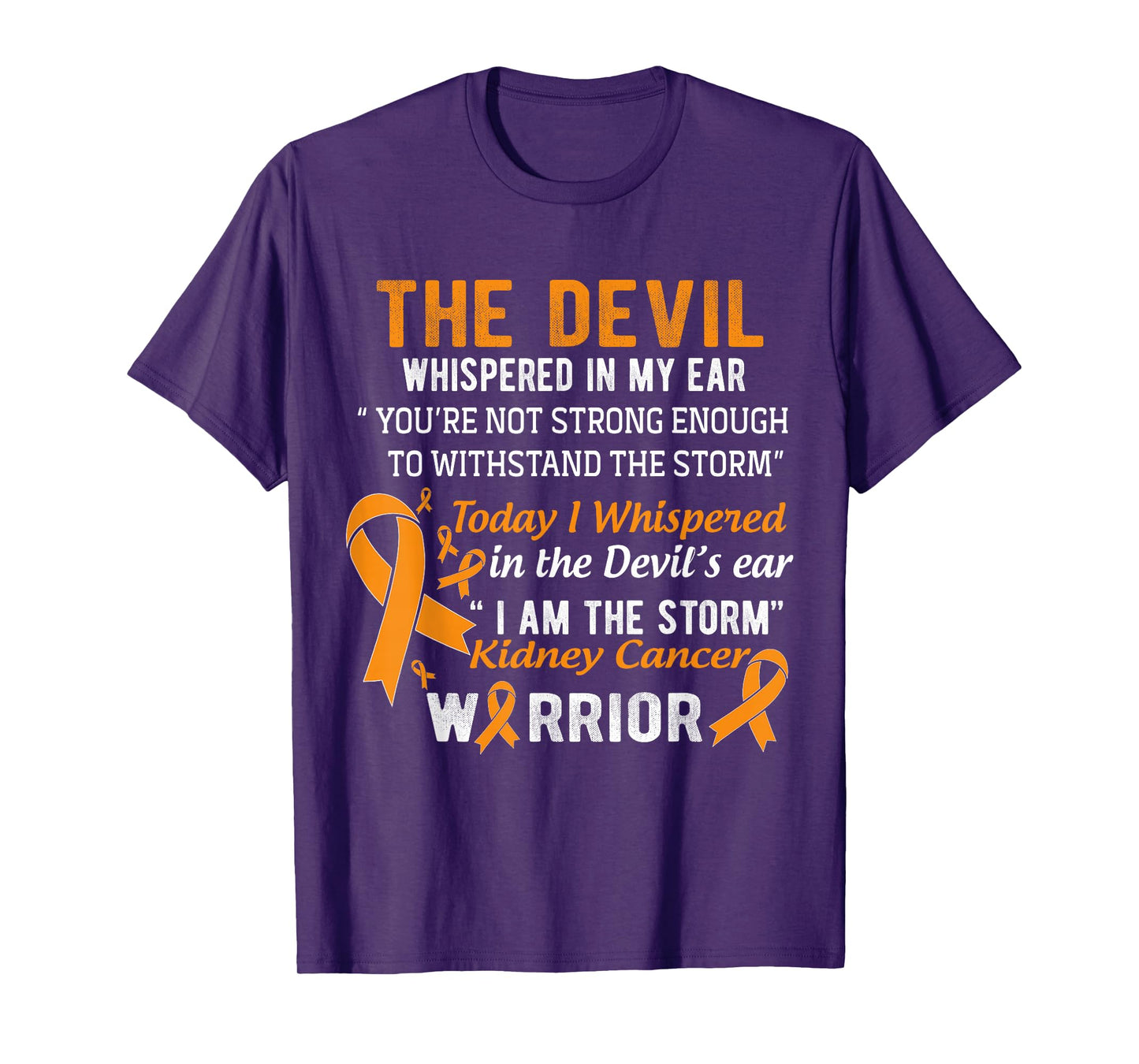 I am the Storm Kidney Cancer Warrior T-Shirt