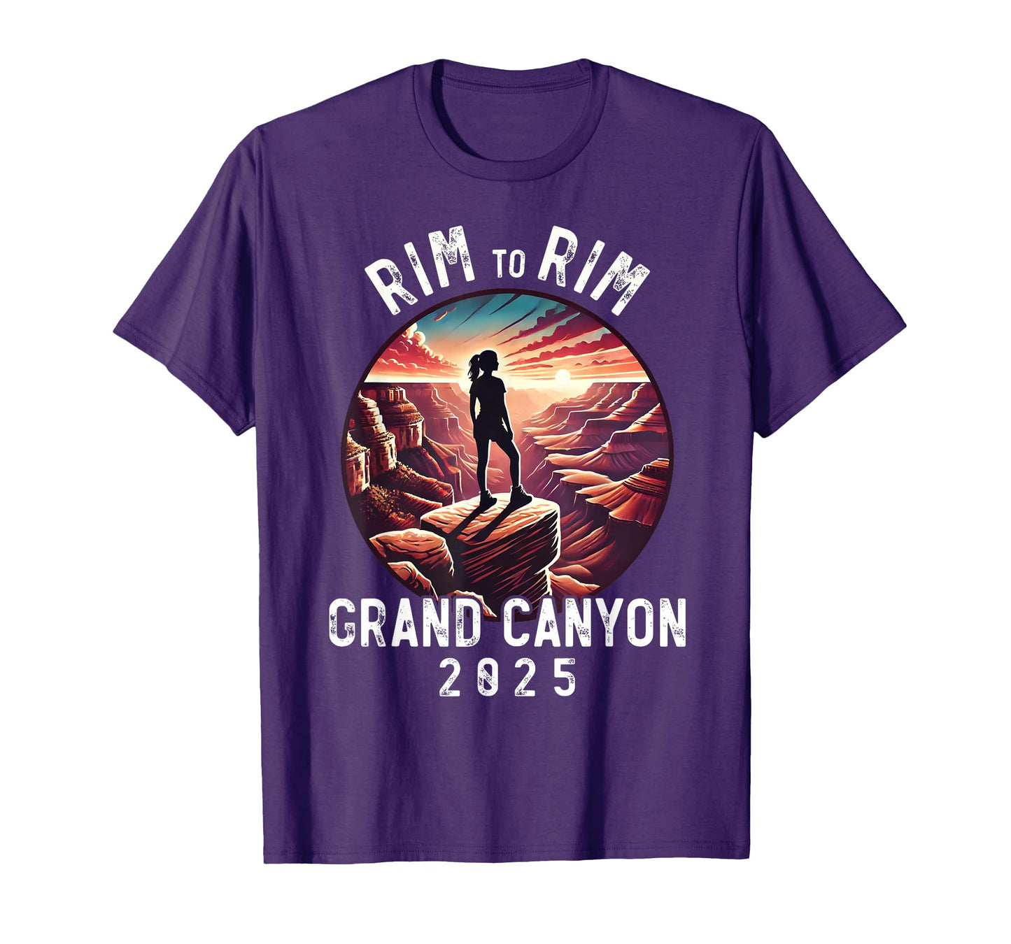 Rim - Rim Grand Canyon, I Hiked The Grand Canyon 2025, Women T-Shirt