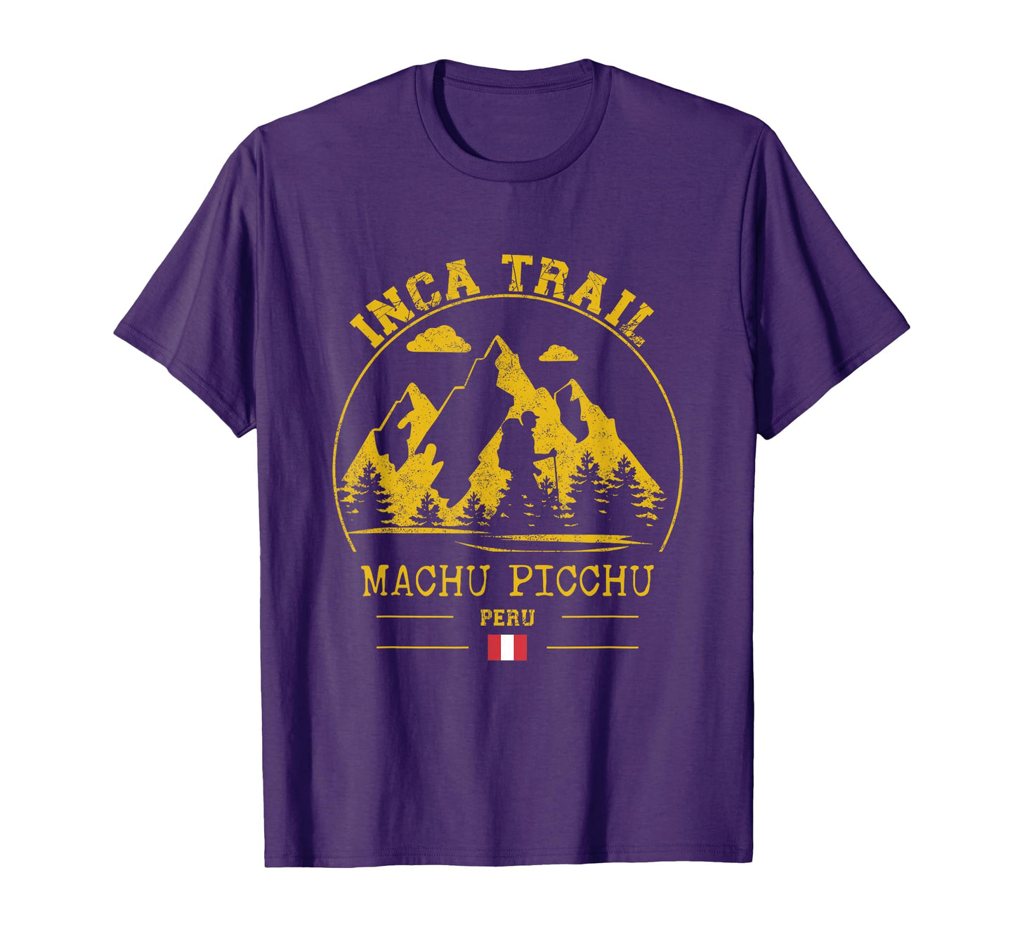 Inca Trail Machu Picchu Peruvian Andes Trekking Peru Hiking T-Shirt