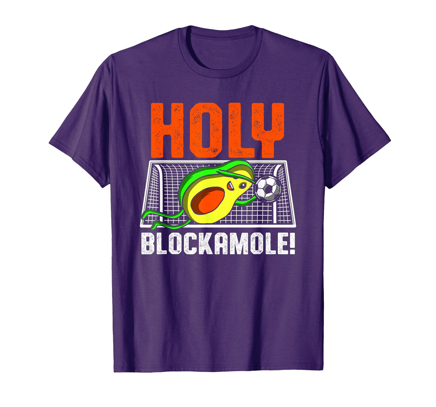Holy Blockamole Soccer Player Avocado Goalie Goalkeeper T-Shirt