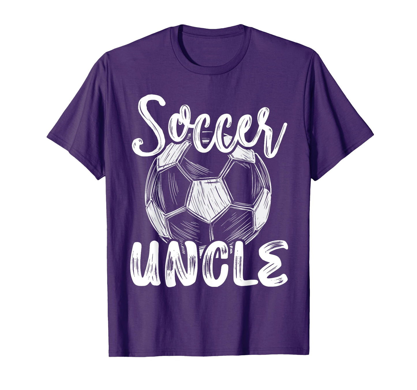 Soccer Uncle For Men Family Matching Team Player Soccer Ball T-Shirt