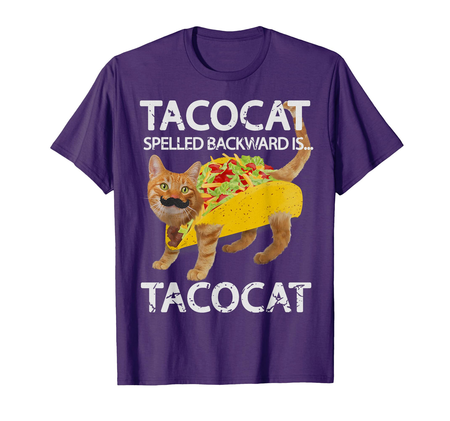 Tacocat T-Shirt Funny Cat Taco Lover Tee Kitty Tacos Shirt T-Shirt for Men Women Girls Kids
