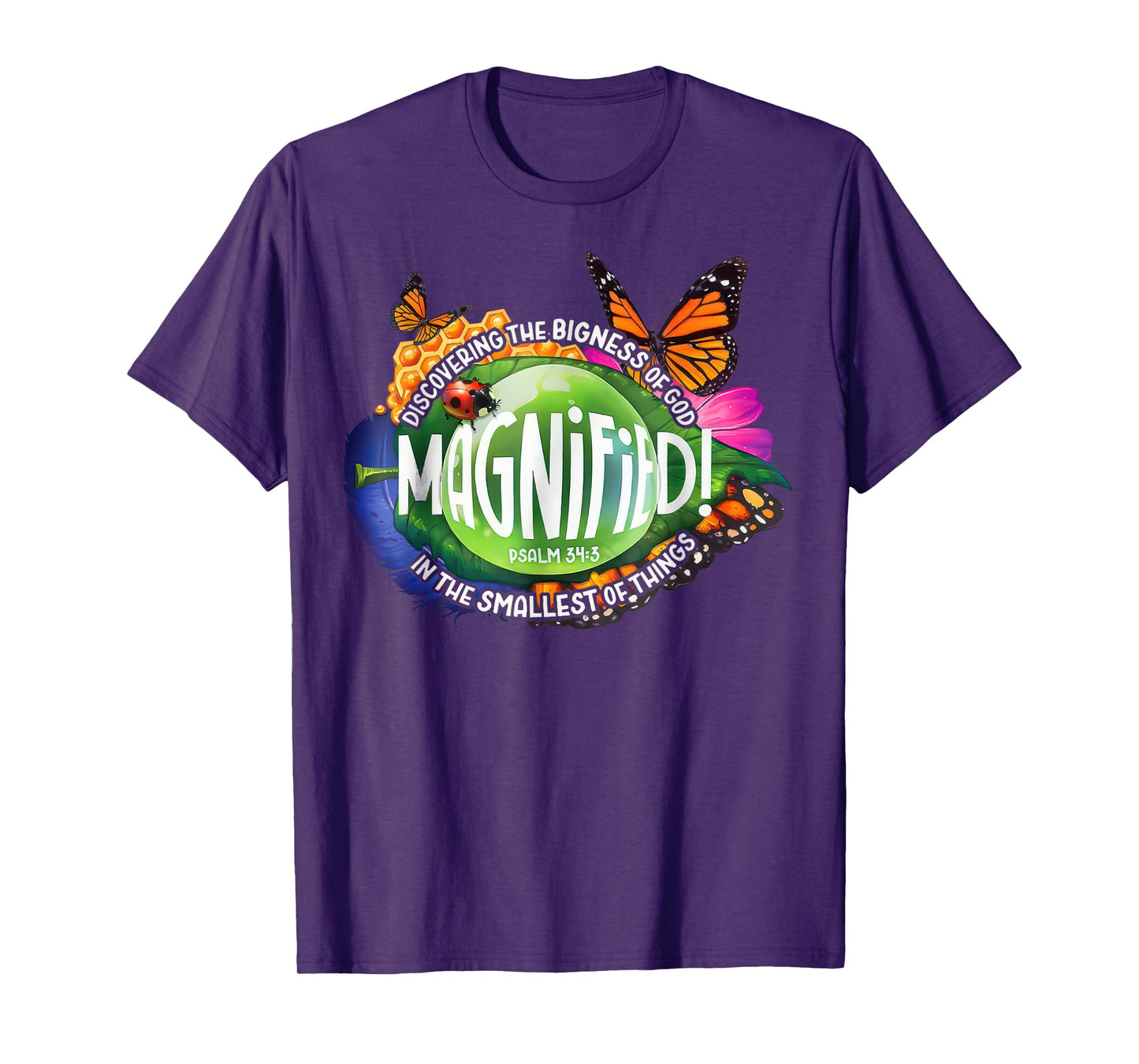 Magnified VBS 2025 Discovering the Bigness of God Christian T-Shirt