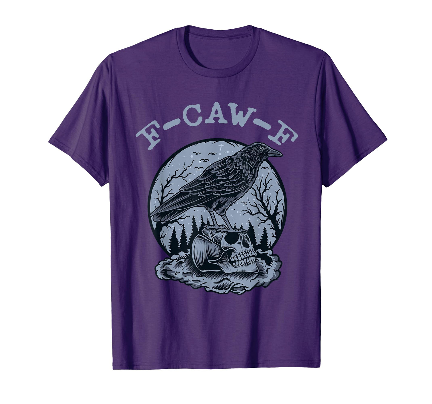 Funny f-caw-f Crow Shirt Women Men, fcawf Crow Raven Humor T-Shirt