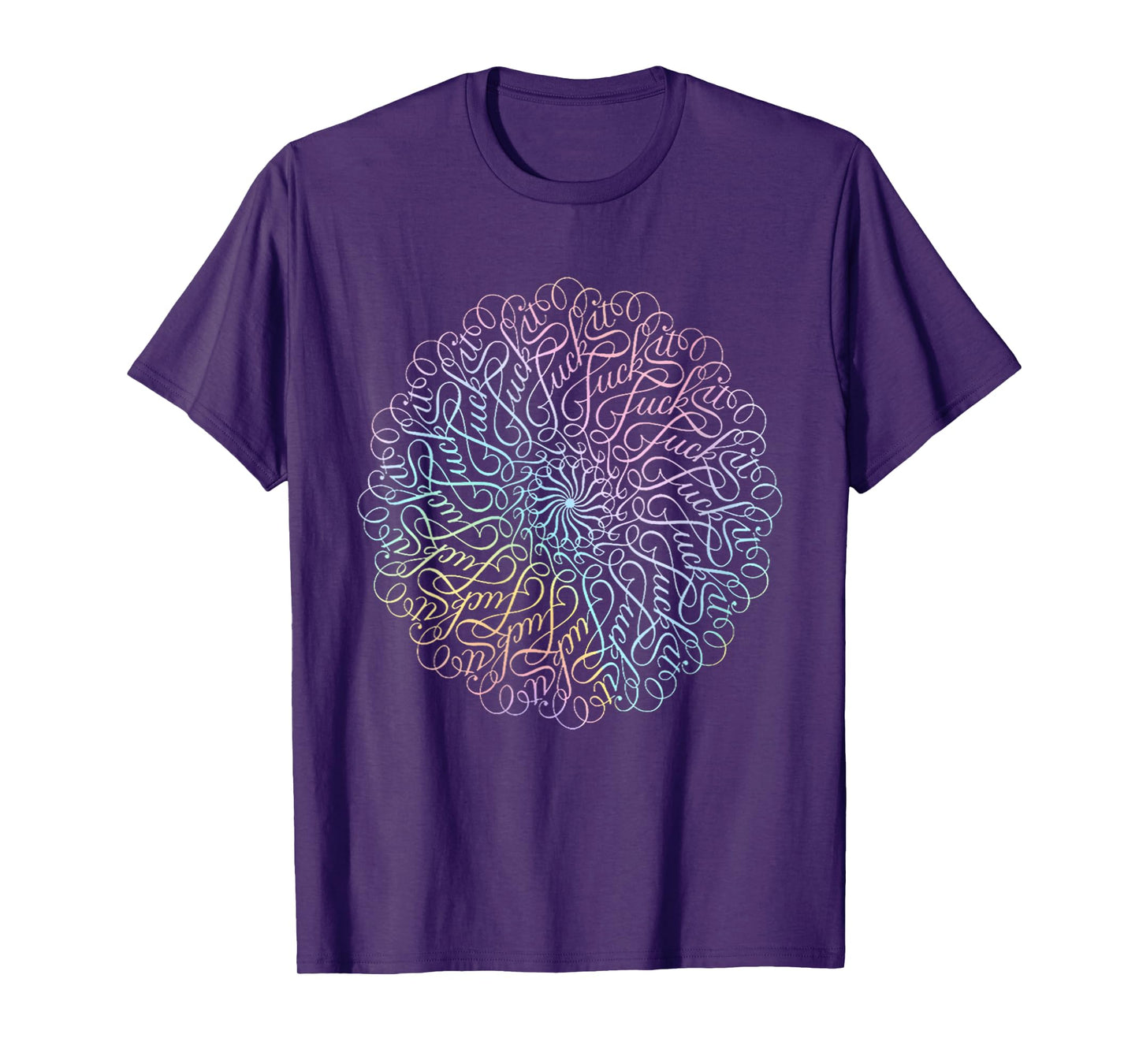 Curse Word Mandala Graphic Tees T-Shirt