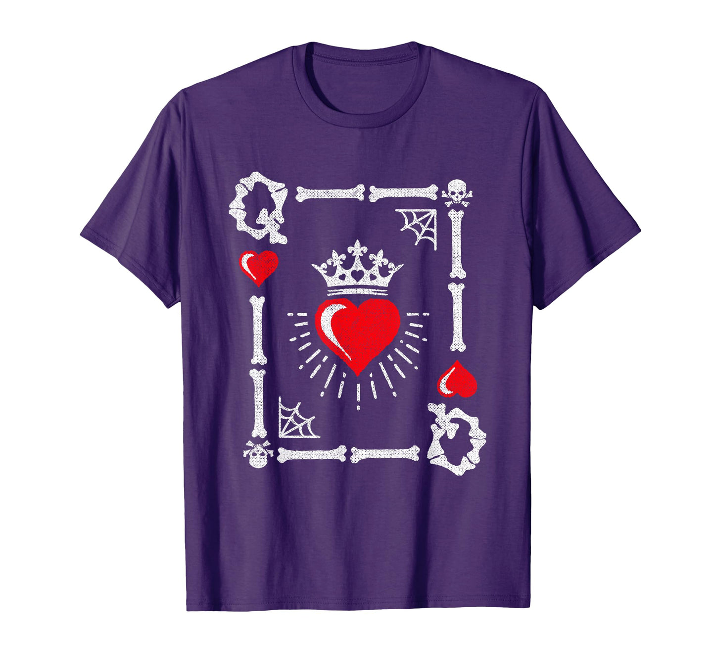 Queen of Hearts Card Costume - Halloween Queen of Hearts T-Shirt