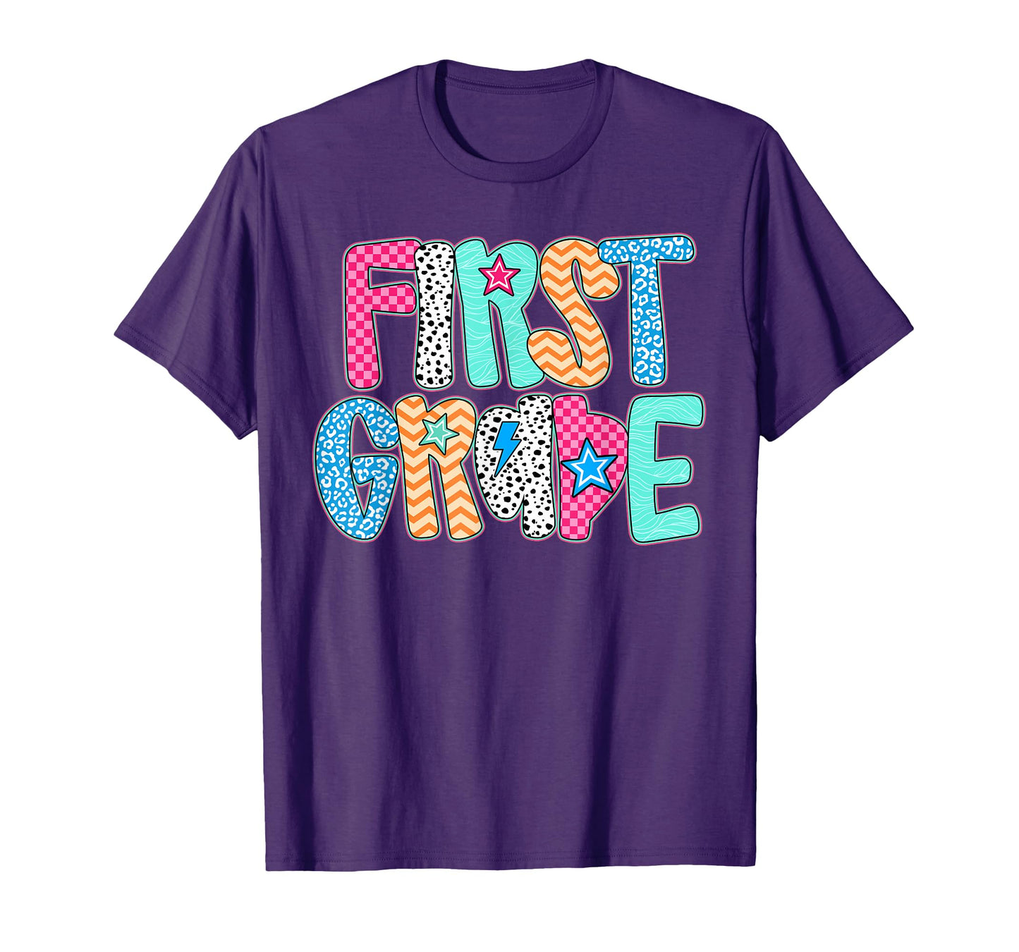 First Grade Teacher Student Happy First Day Back To School T-Shirt