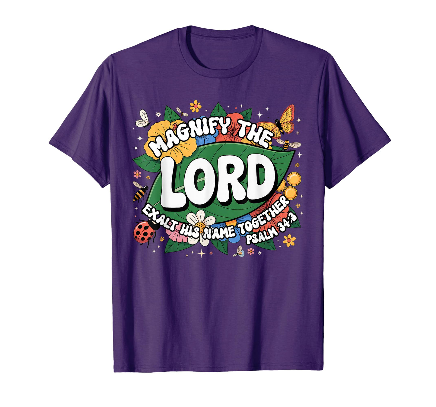 VBS 2025 Summer Camp Magnify The Lord Christian T-Shirt