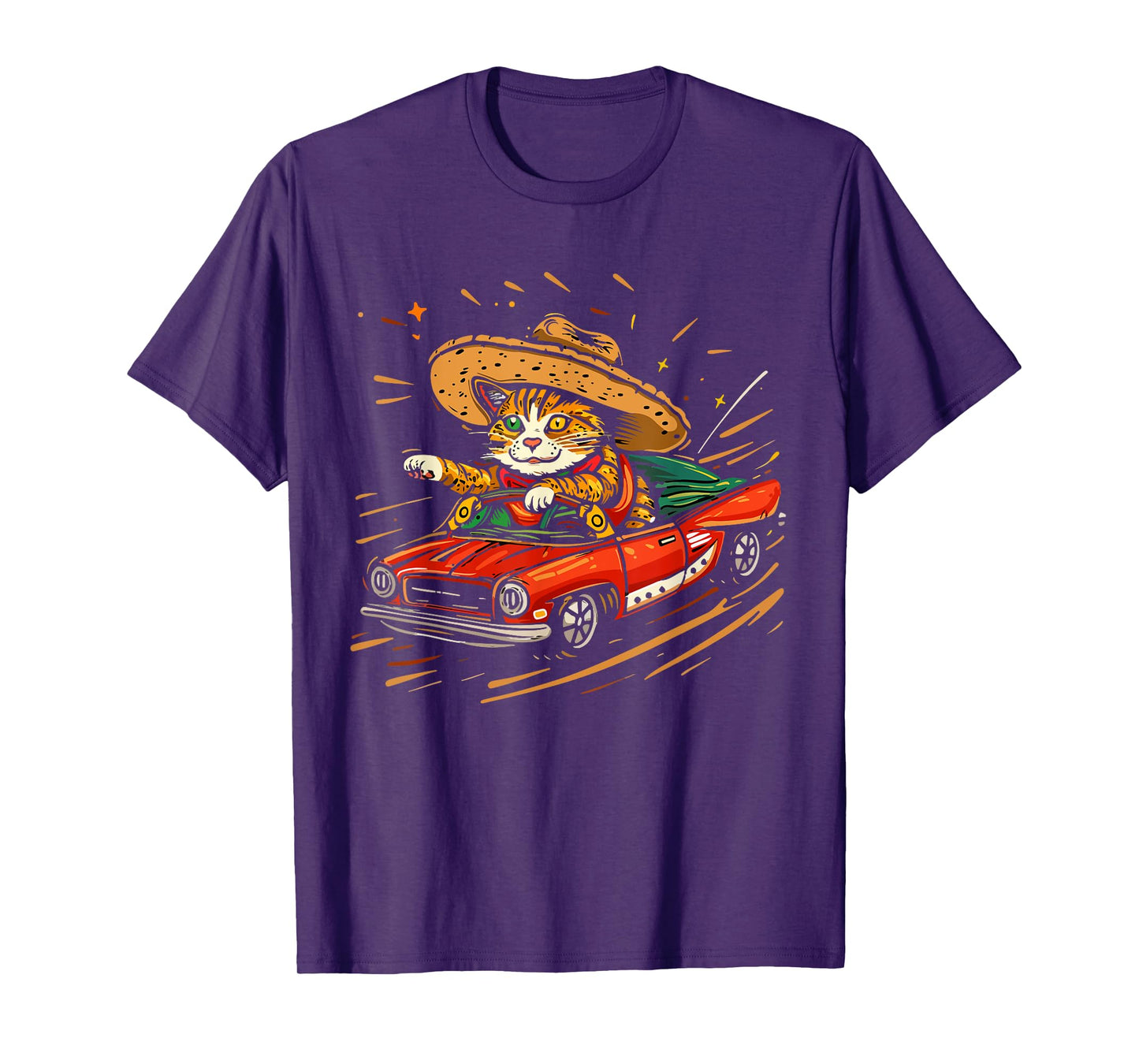 Tacocat Racecar Spelled Backwards Funny Mexican Car Taco Cat T-Shirt for Men Women Kids
