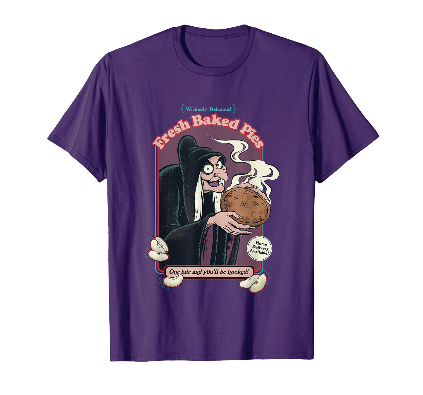 Disney Villains Evil Queen One Bite And You'll Be Hooked! T-Shirt