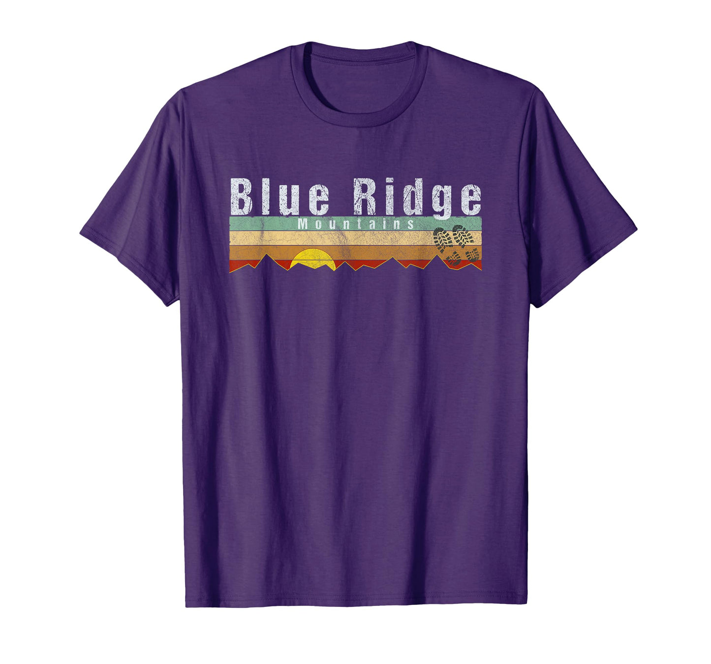 Blue Ridge Mountains - Vintage Blue Ridge Gift T-Shirt
