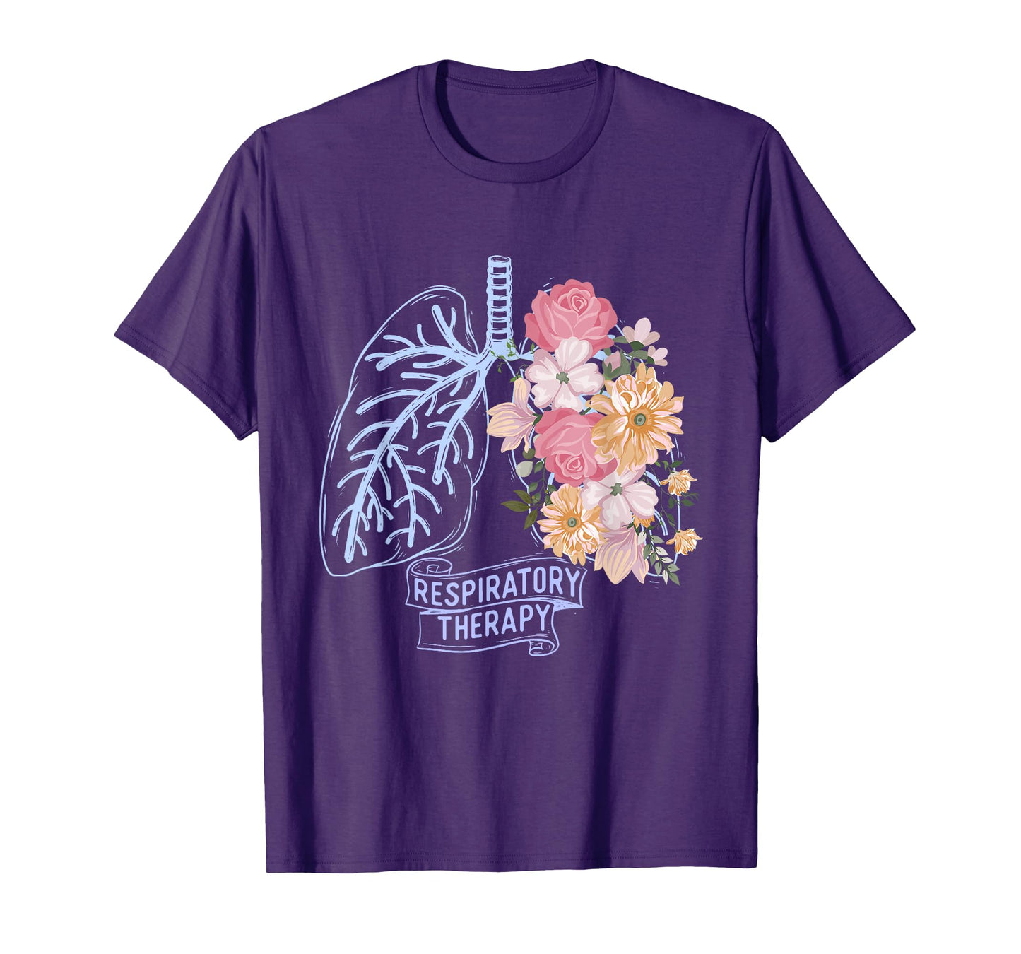 Respiratory Therapy - Respiratory Therapist RT Lungs T-Shirt