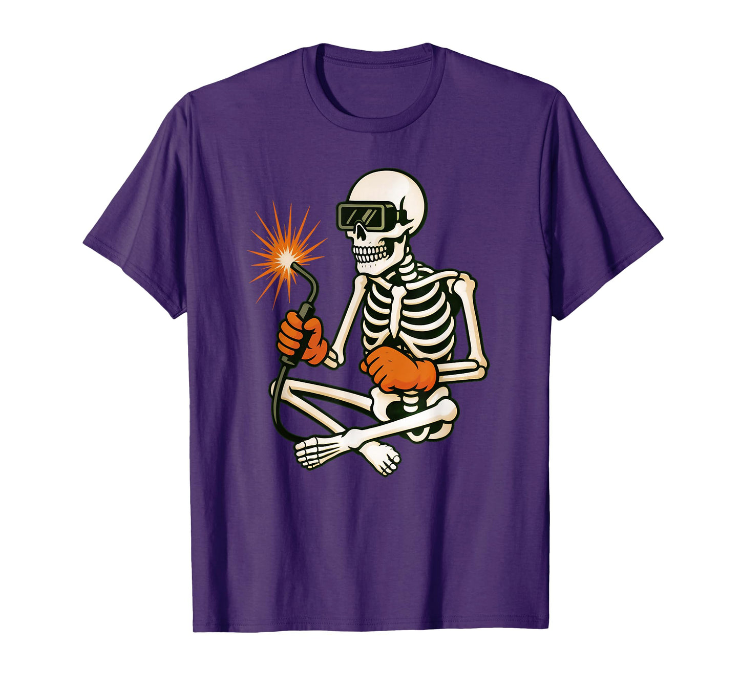 Skeleton Wielder Funny Halloween T-Shirt