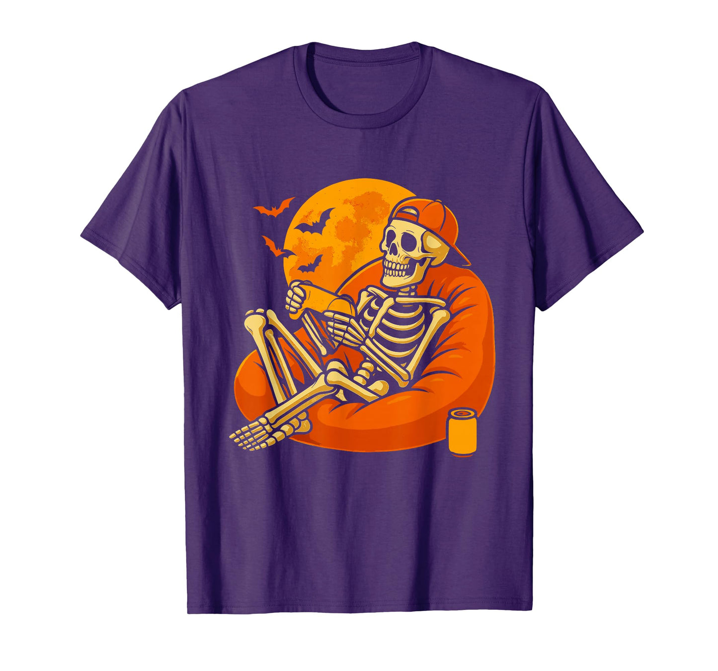 Skeleton Gamer Halloween Video Game Spooky Gaming Outfit T-Shirt