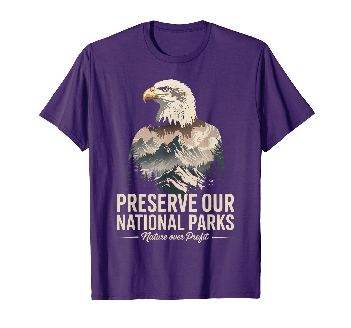 Protect Our National Parks Support Eagle Save National Parks T-Shirt