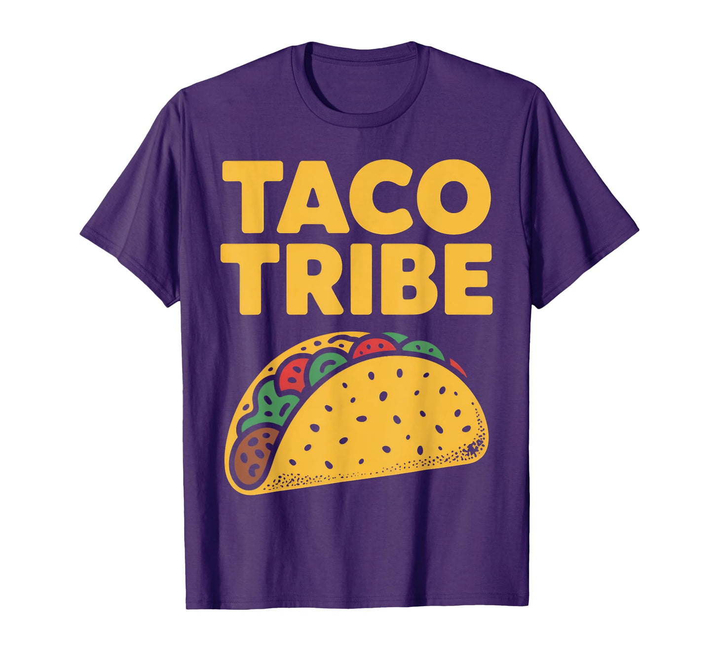 Taco Tribe Playful Cartoon Tacos T-Shirt
