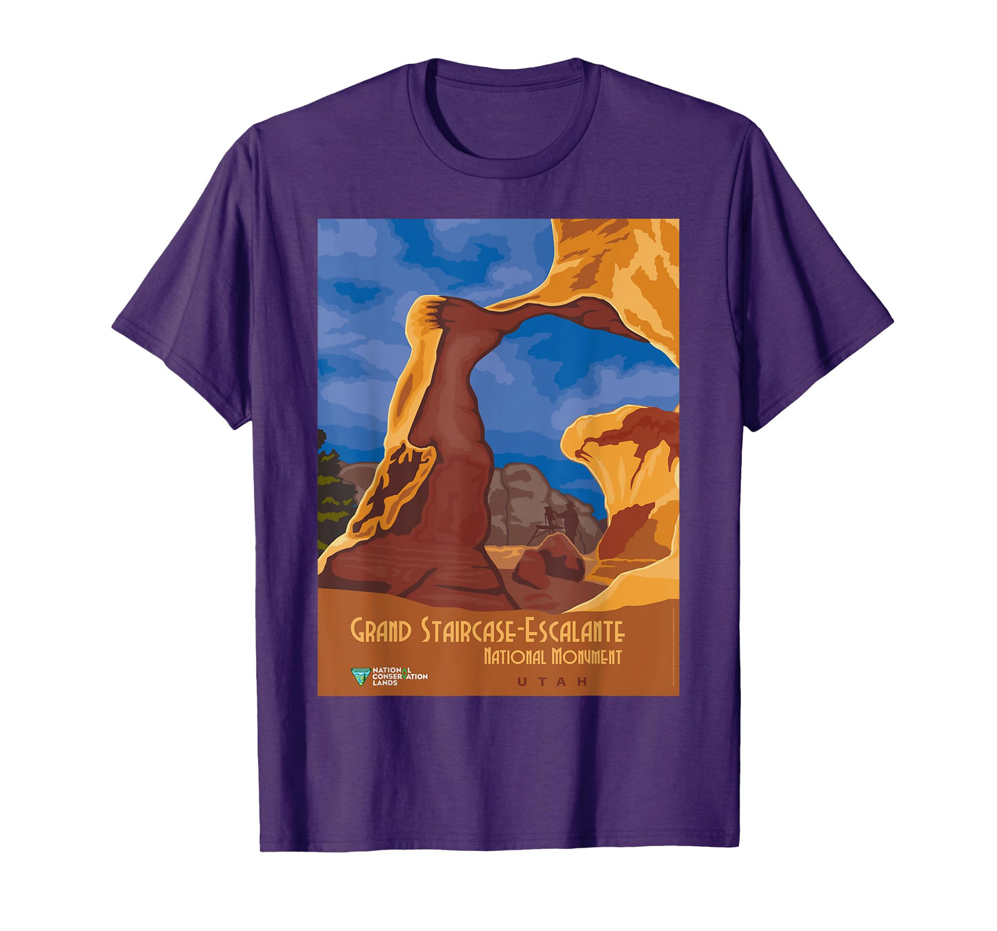 Vintage poster - Grand Staircase-Escalante Retro T-Shirt