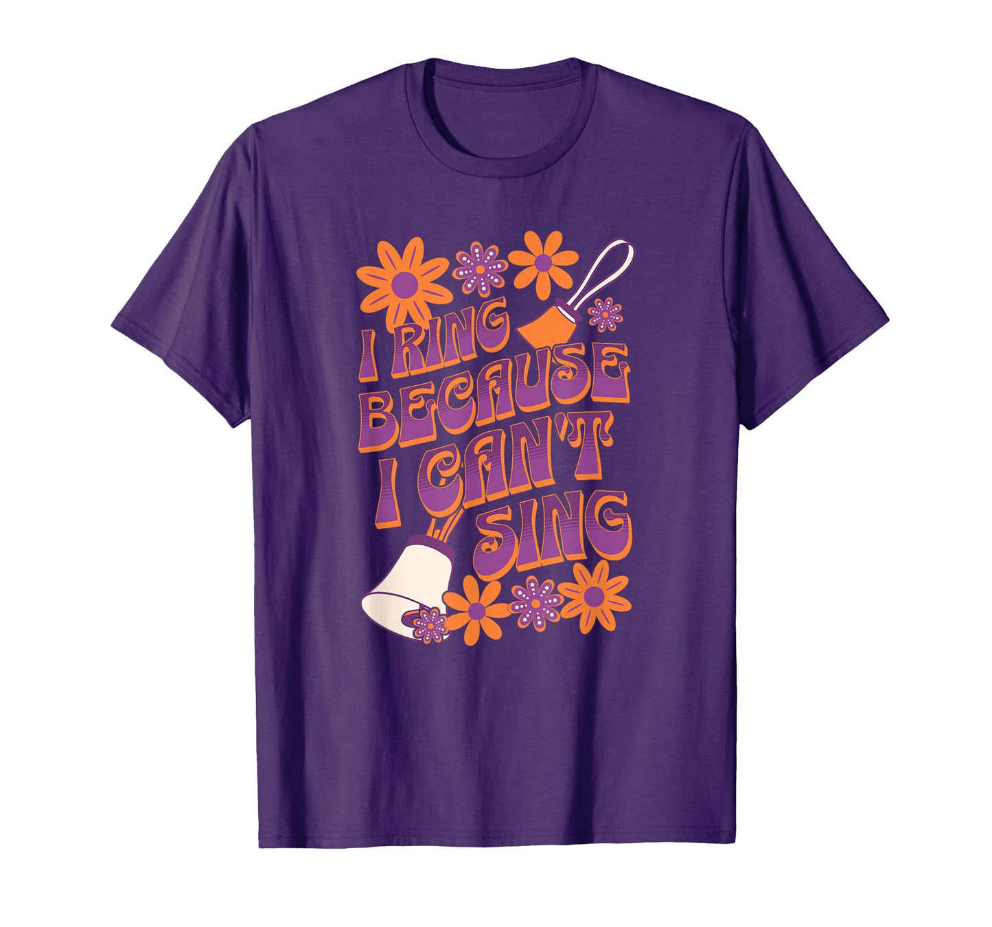 Funny Handbell Player Design for Bell Ringers, and Musicians T-Shirt