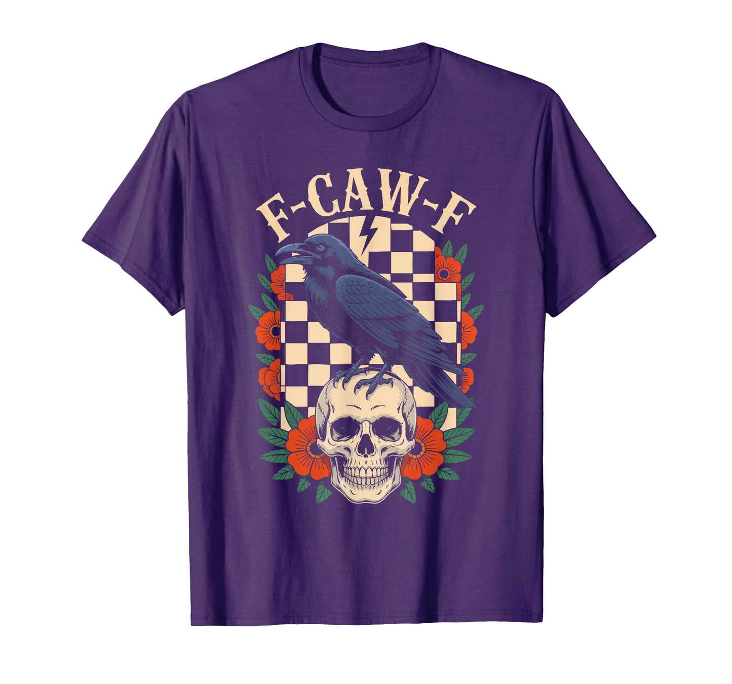 F-Caw-F Funny Crow Quote Meme Style 05 T-Shirt
