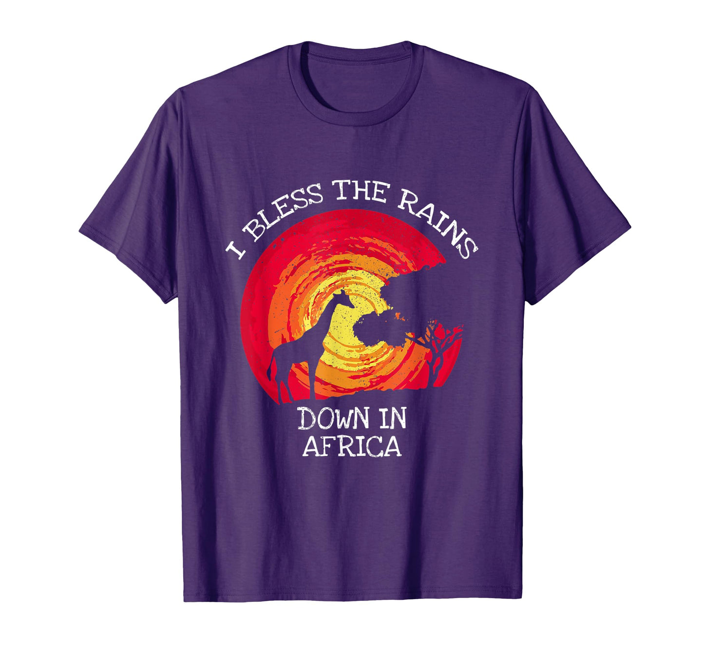 I Bless Rains Down In Africa T-Shirt