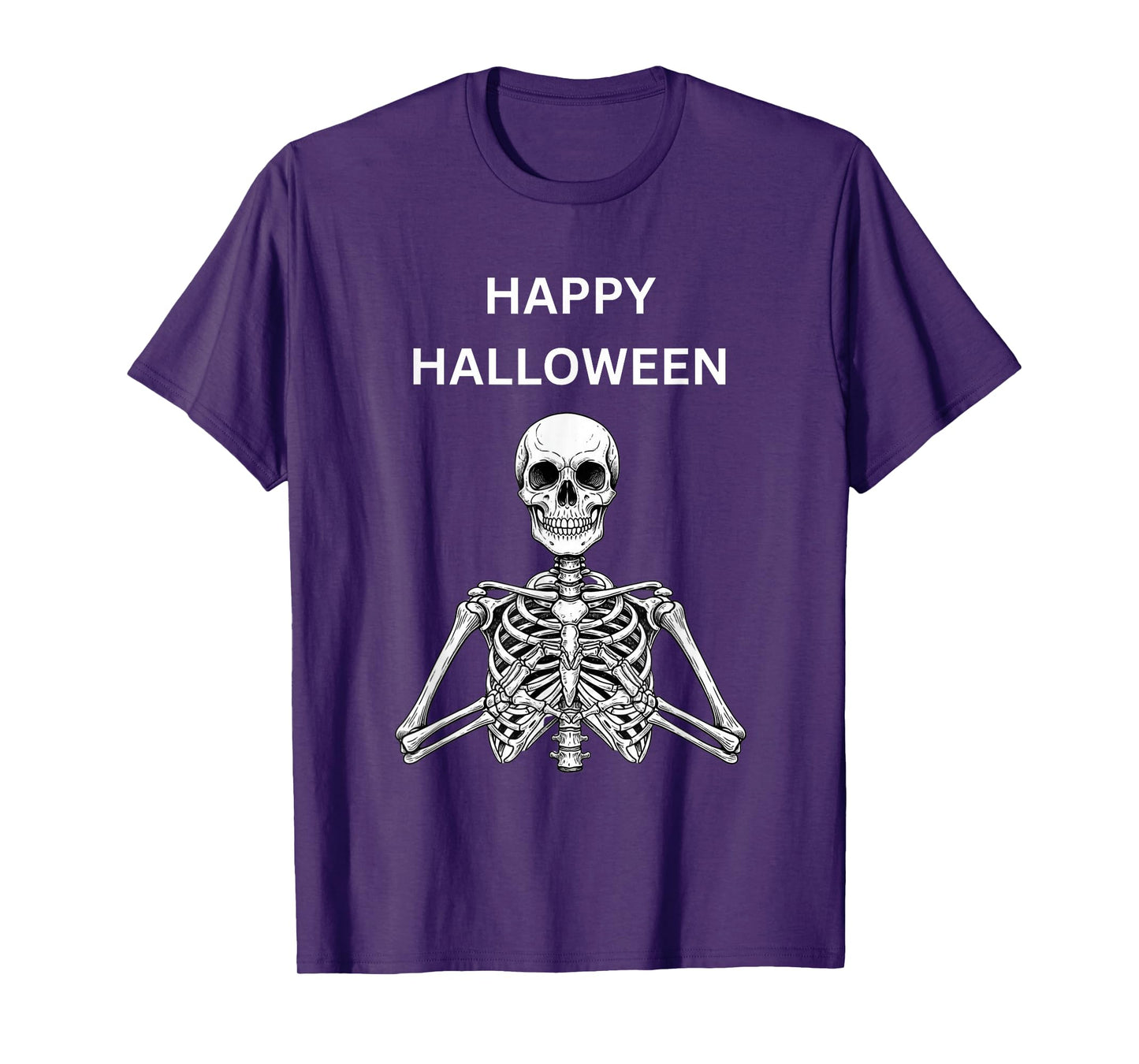 Halloween Skeleton Heart Hands T-Shirt