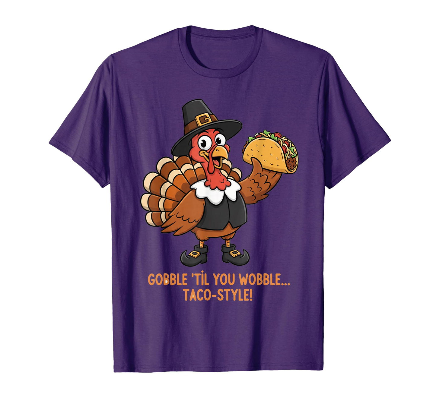 Funny Thanksgiving Taco Turkey Eat Tacos for Thanksgiving T-Shirt