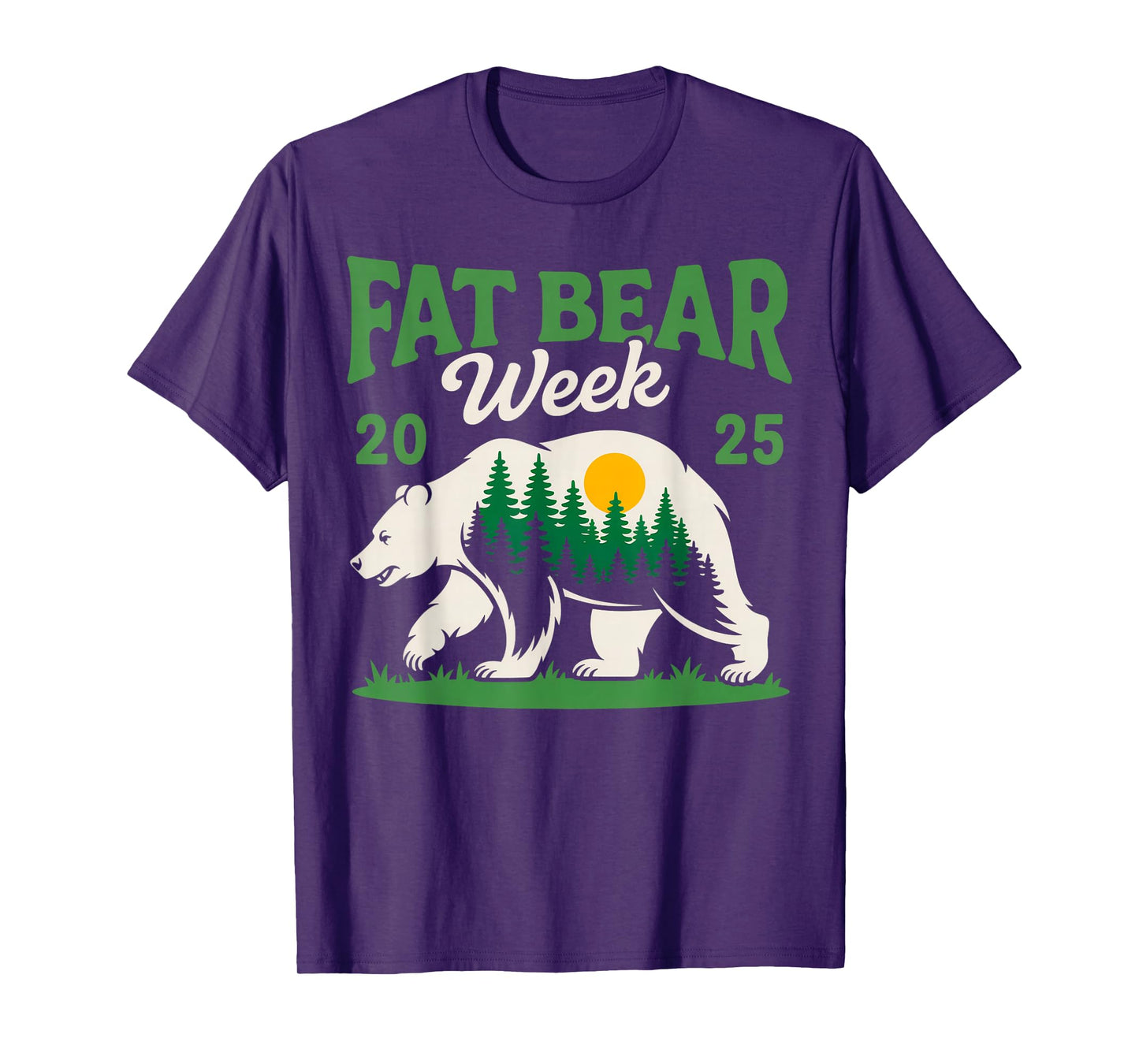 Fat Bear Week 2025 Katmai Nature Lovers Unite T-Shirt