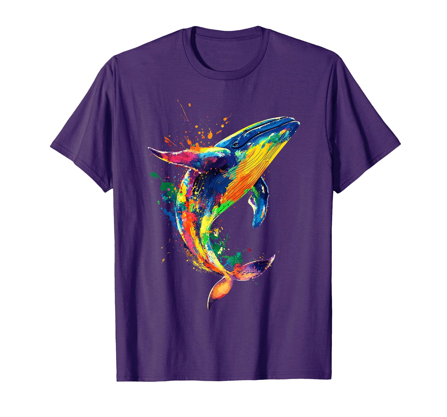 Colorful Whale T-Shirt