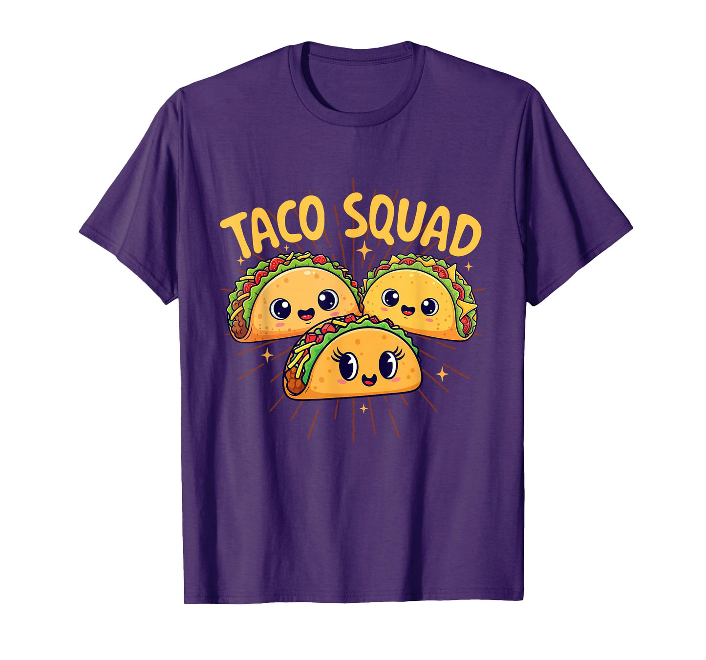Taco Squad - Taco Lover Mexican Food Cinco de Mayo T-Shirt