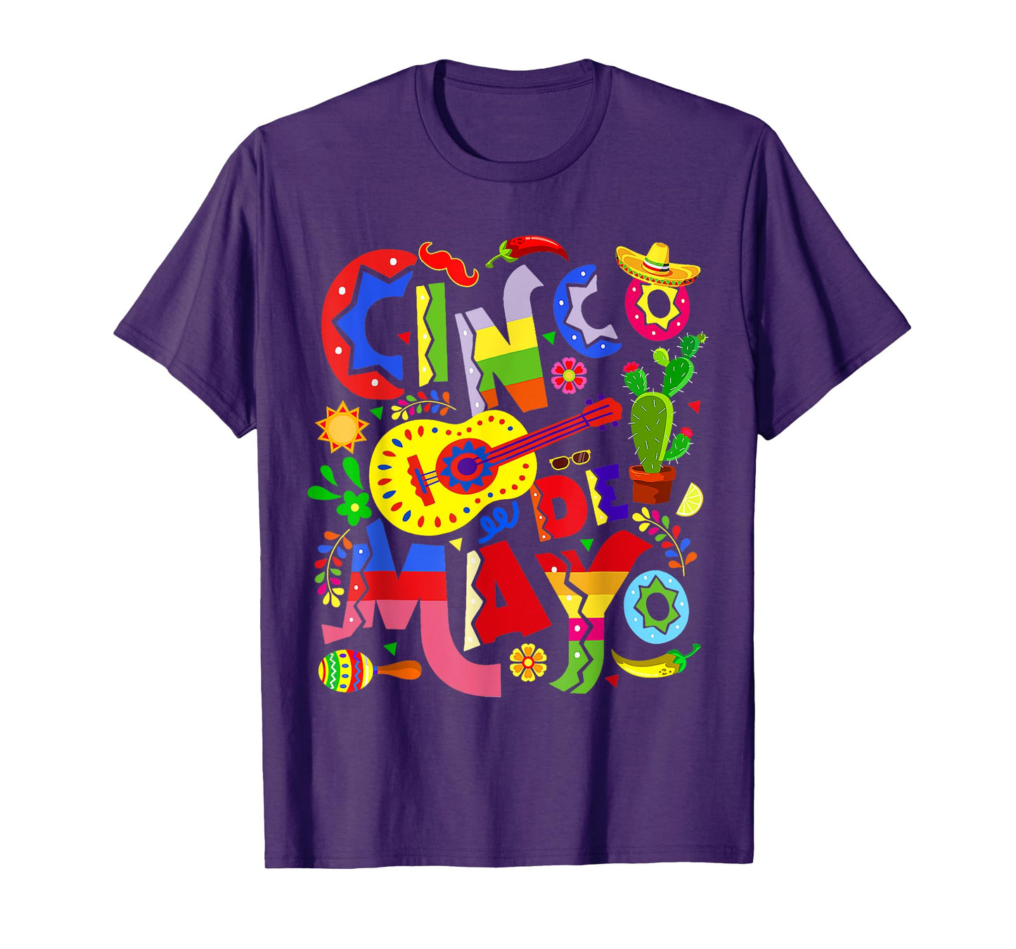 Cinco De Mayo Shirt 5 De Mayo Women Men Girls T-Shirt