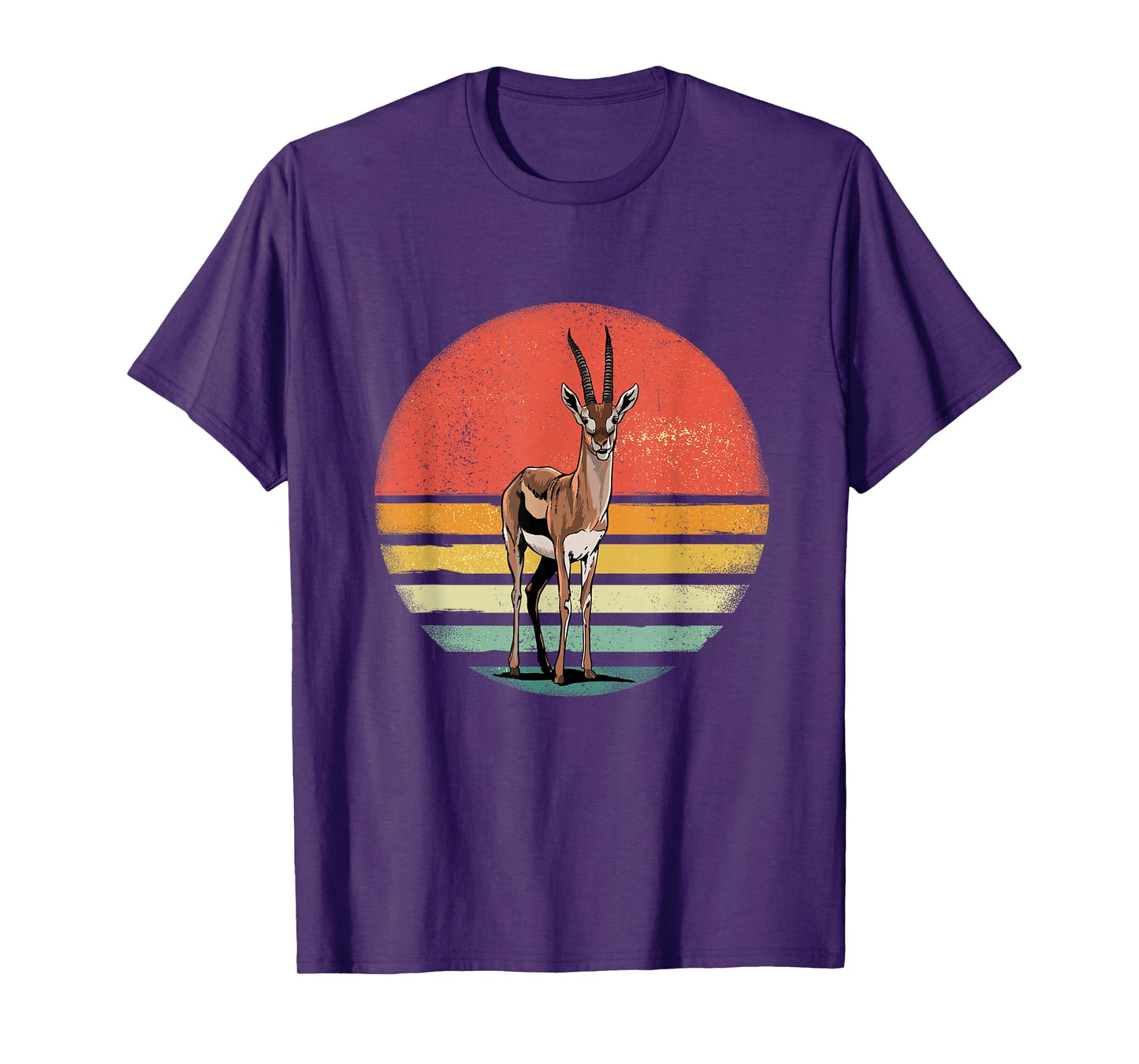 Retro Vintage Gazelle Animal - Gazelle Lover T-Shirt