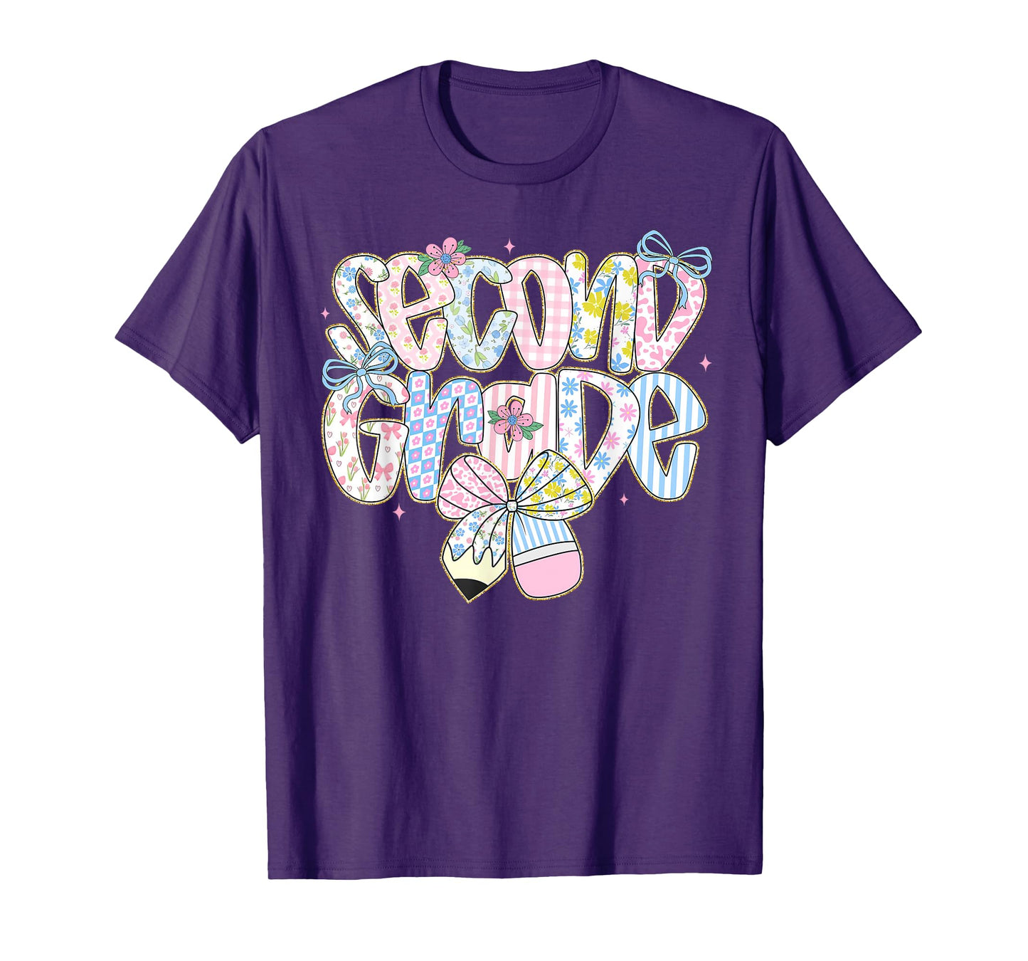 Second Grade Coquette Bow First Day Of School Back To School T-Shirt