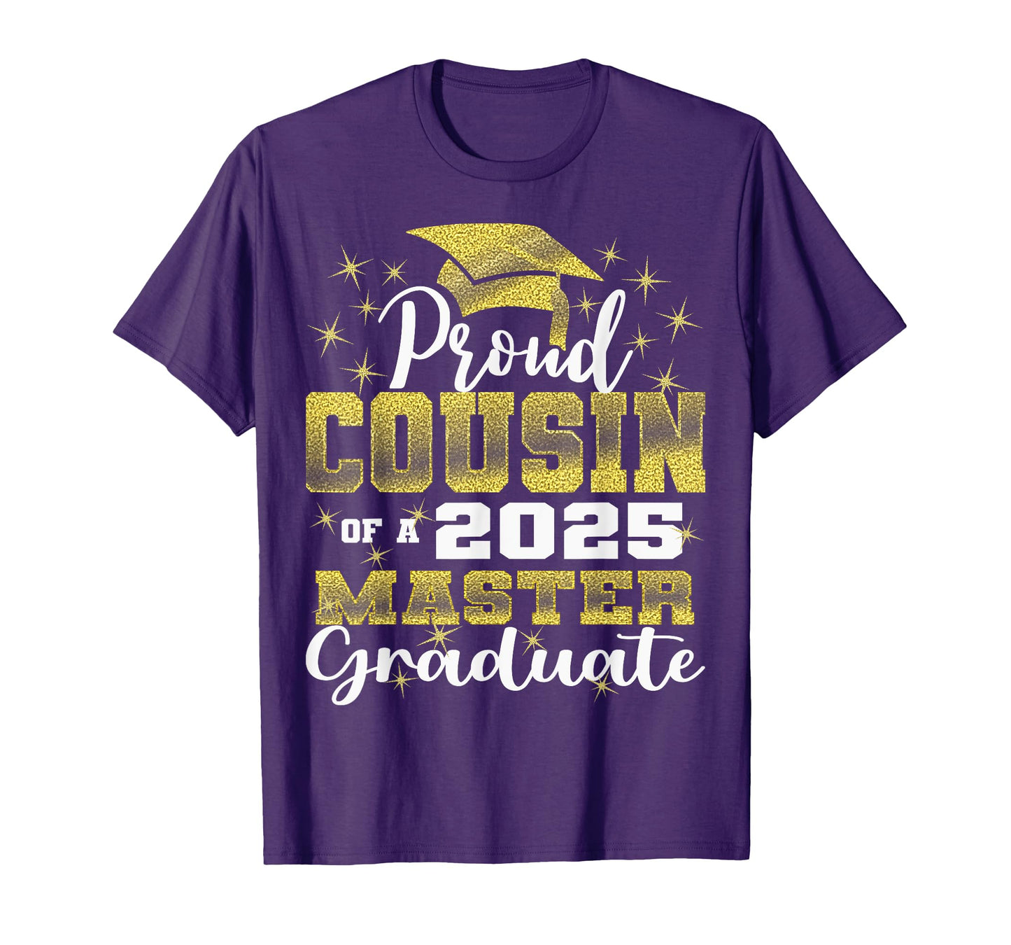 Proud Cousin of 2025 Class Master Graduate Family Grad 23 T-Shirt