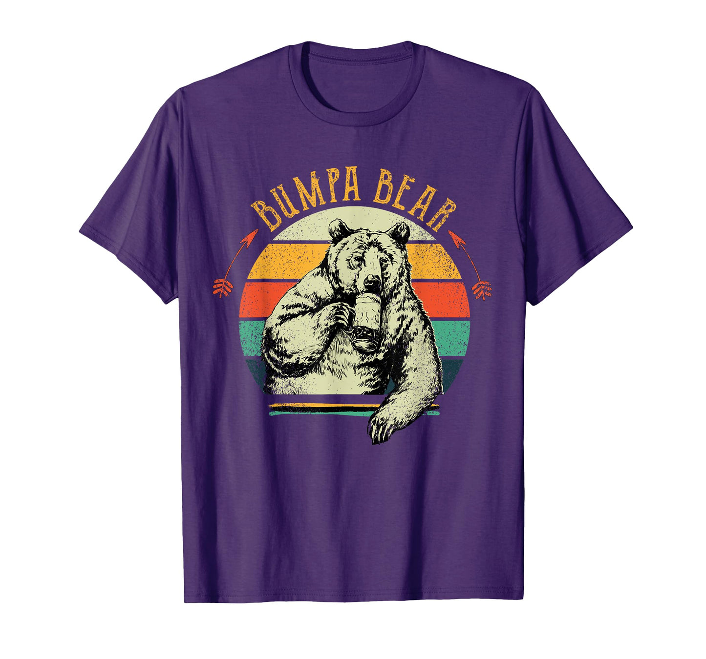 Vintage Bumpa Bear Shirt Funny Fathers Day T-Shirt