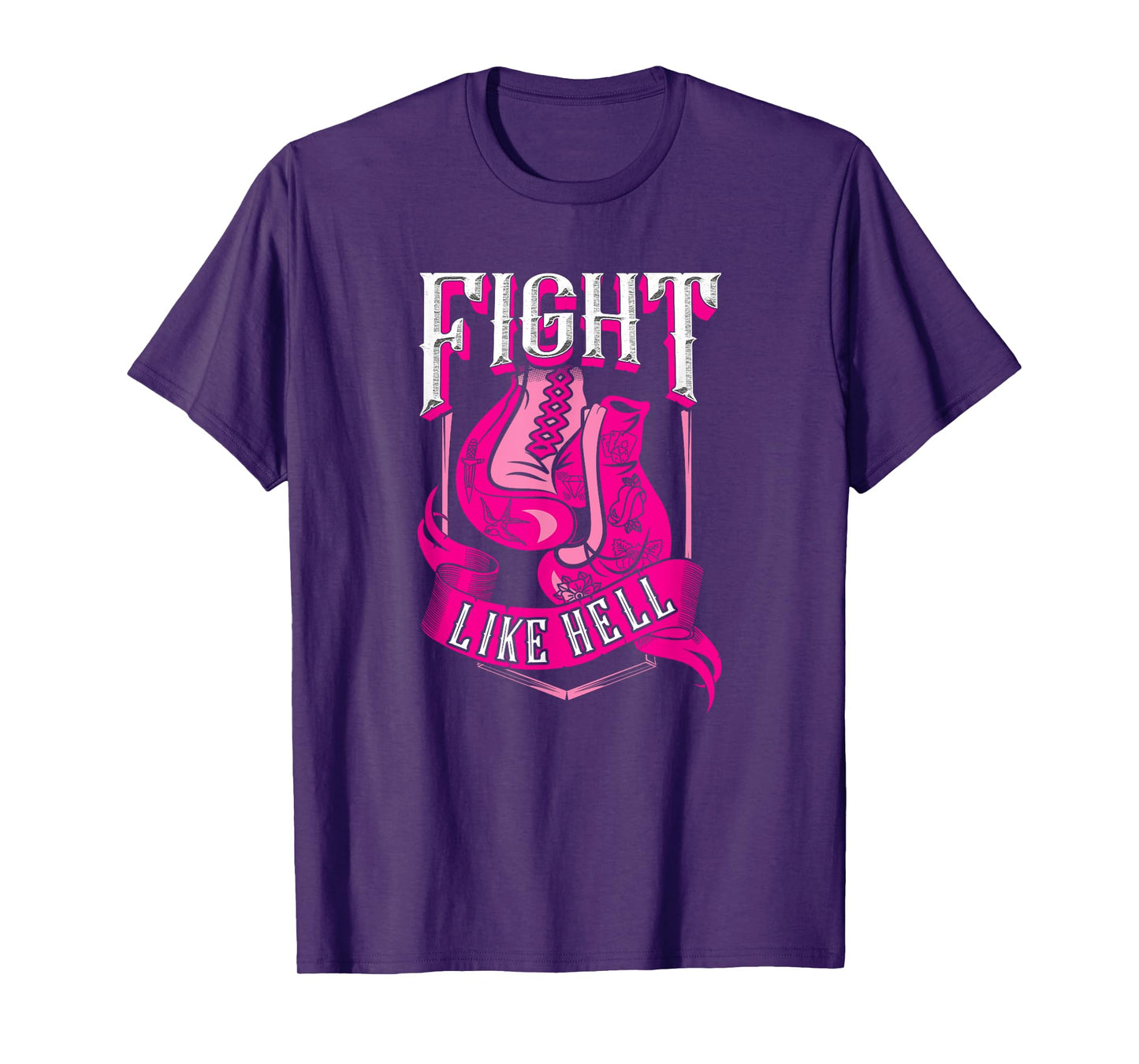Breast Cancer Fight Like Hell Shirt Pink Survivor Fighter