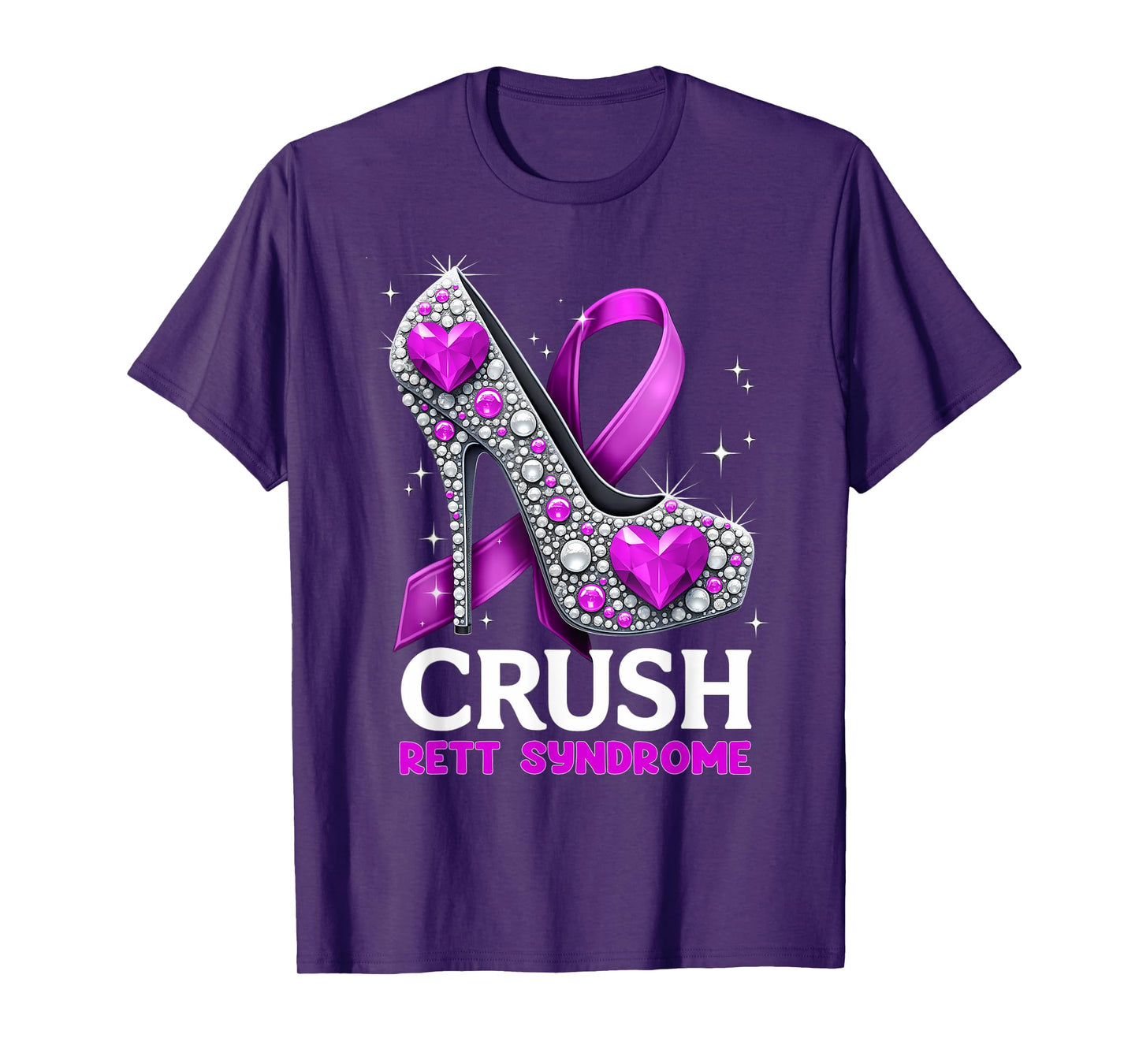 Girl Women Crush Rett Syndrome Awareness T-Shirt