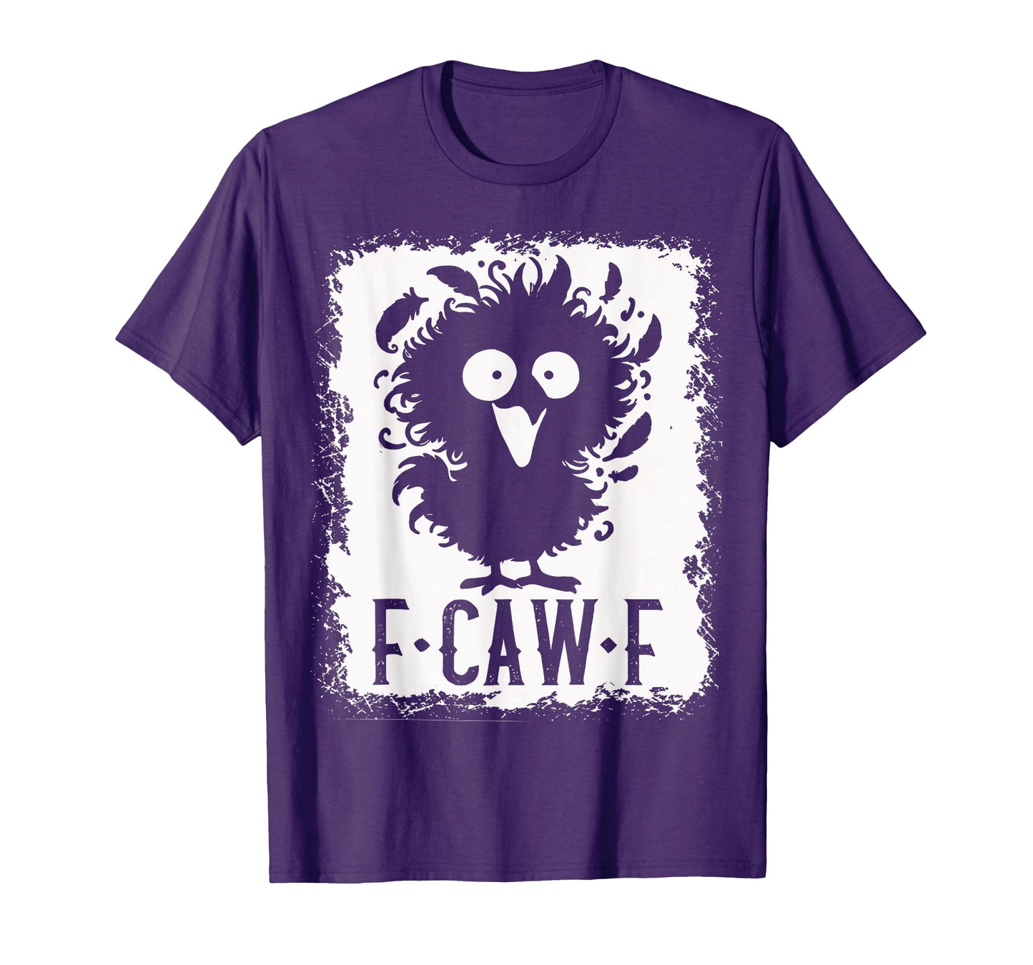 Funny F-Caw-F Chicken FCAWF Rooster Halloween Bird Crow T-Shirt