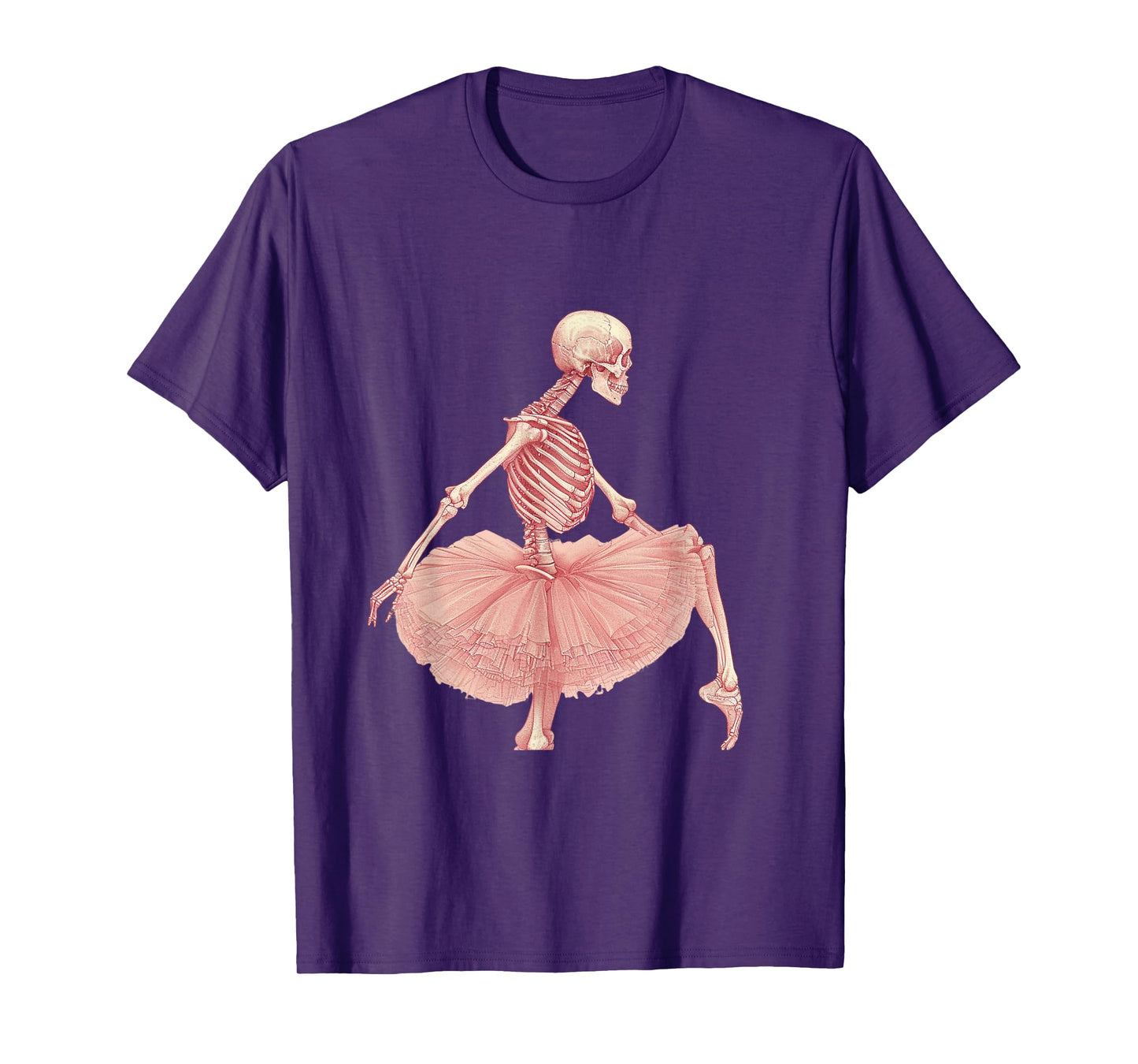 Skeleton Ballerina Art Ballet Skeleton Design Dance of Death T-Shirt