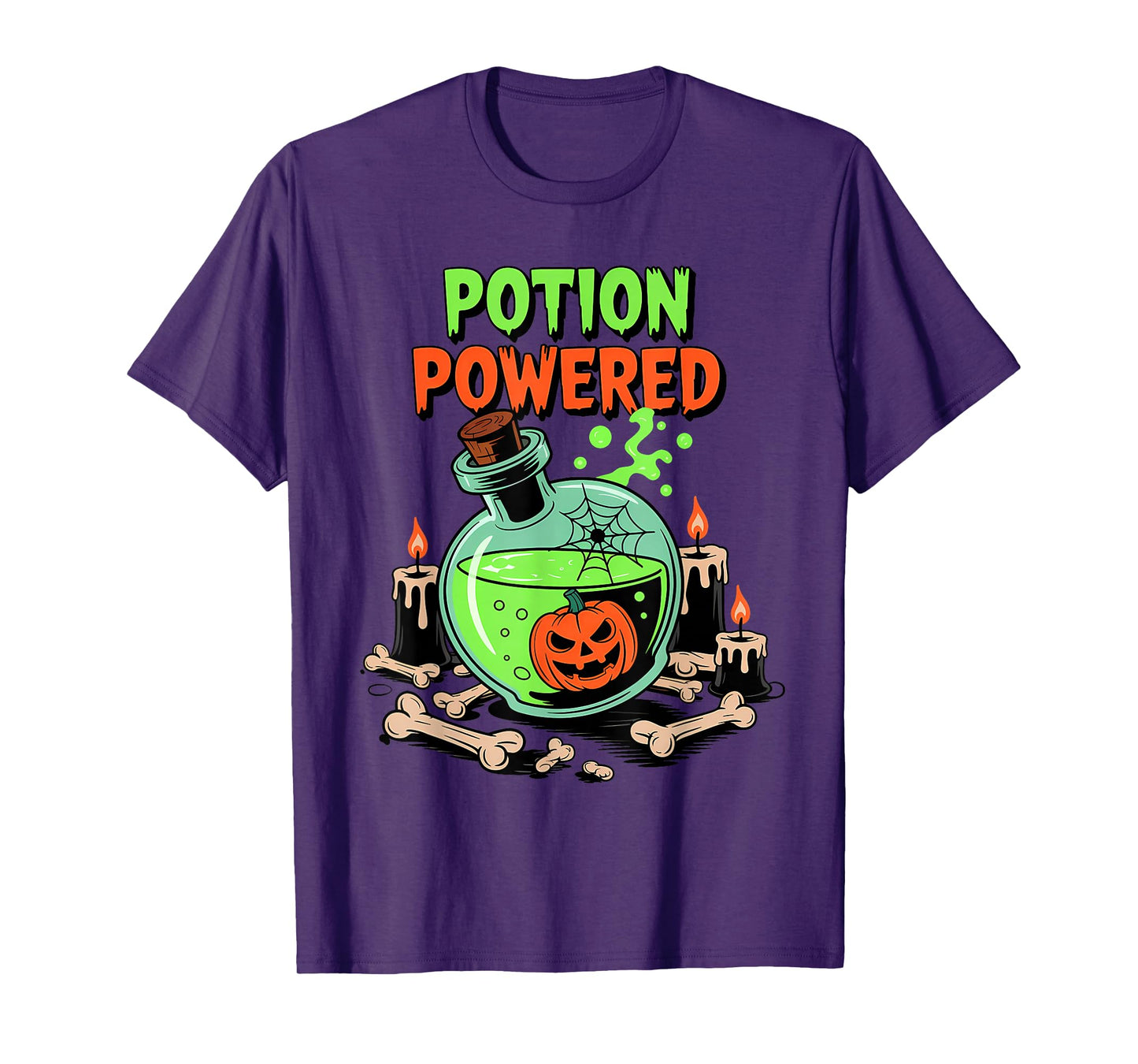 Potion Powered Funny Potions Magic Halloween T-Shirt