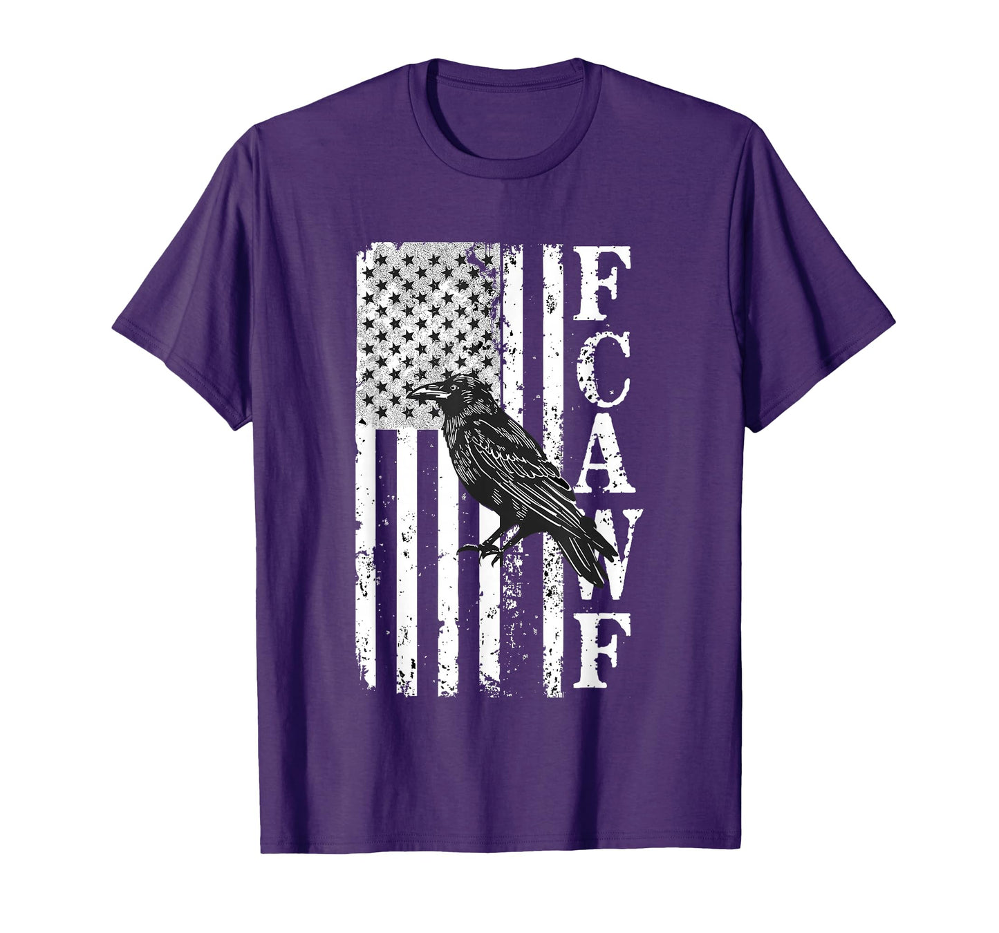 F-Caw-F Raven Moon Gothic Halloween, Black Crow Bird Lover T-Shirt