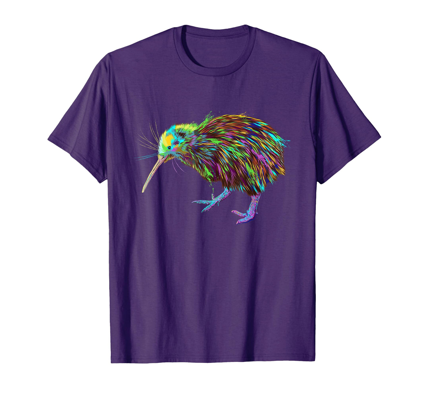 Colourful Kiwi Bird T-Shirt