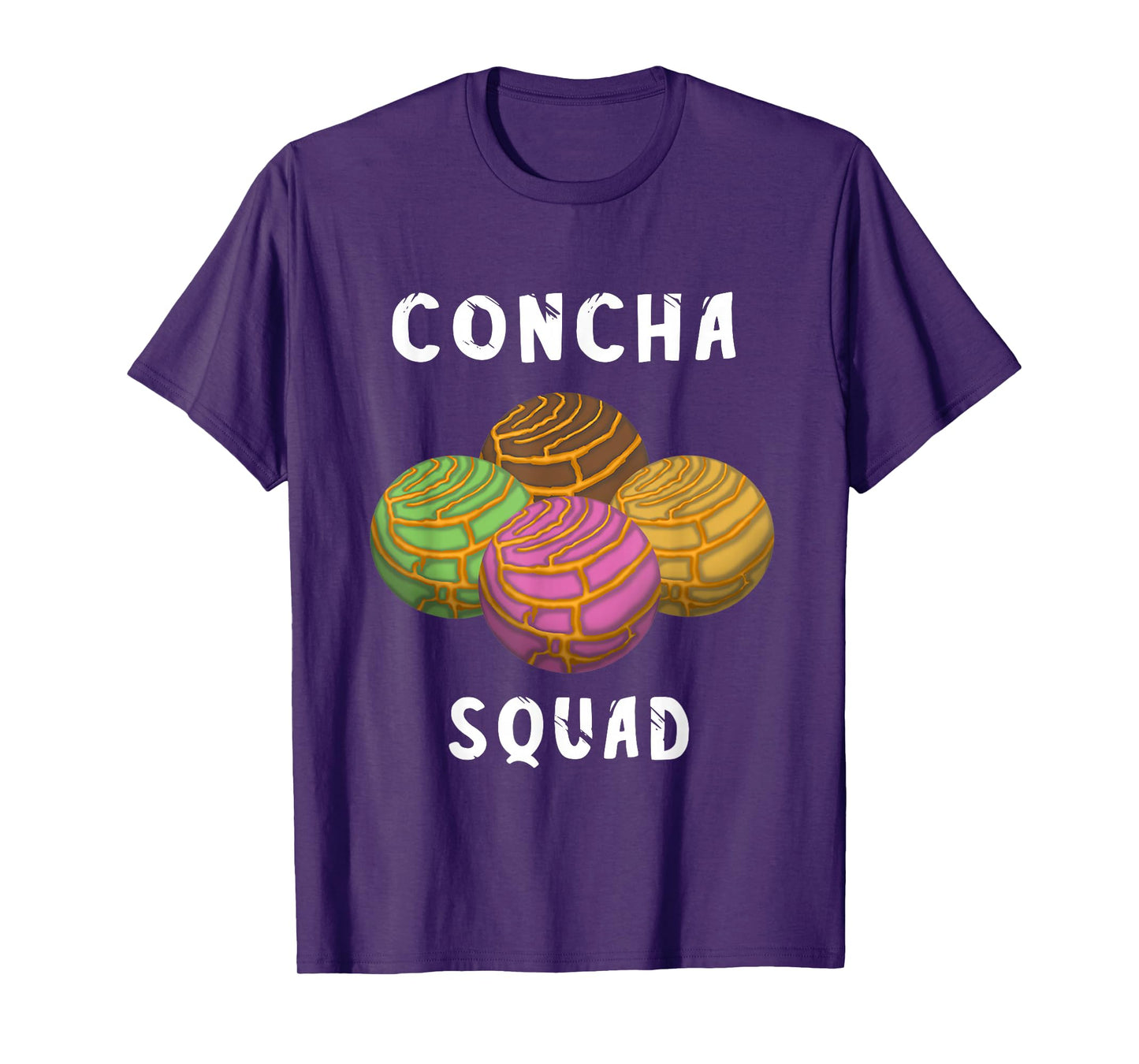 Concha Squad Spanish Conchas Bread Mexicana Team T-Shirt