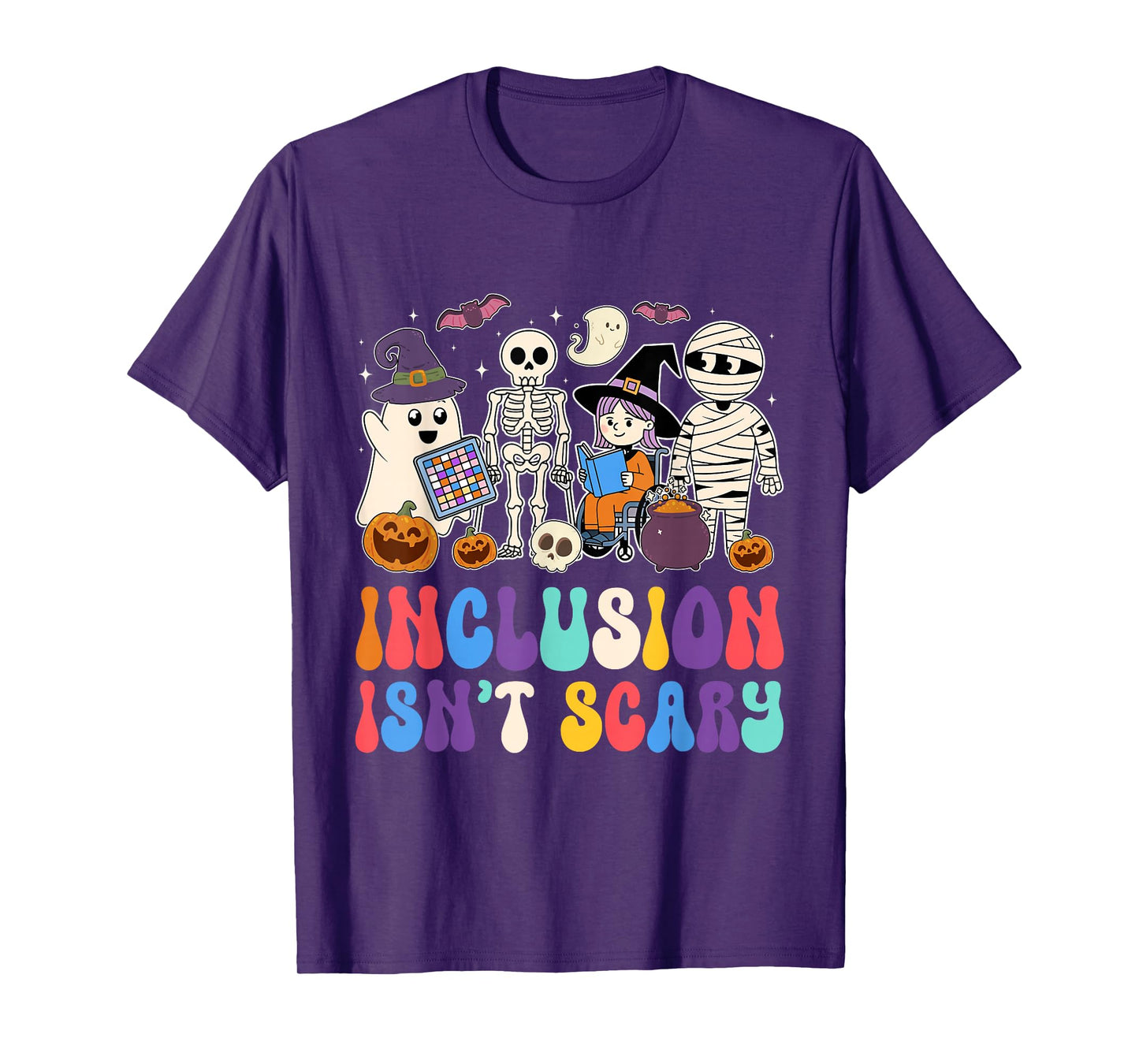 Inclusion Isn’t Scary Halloween SPED Teacher T-Shirt