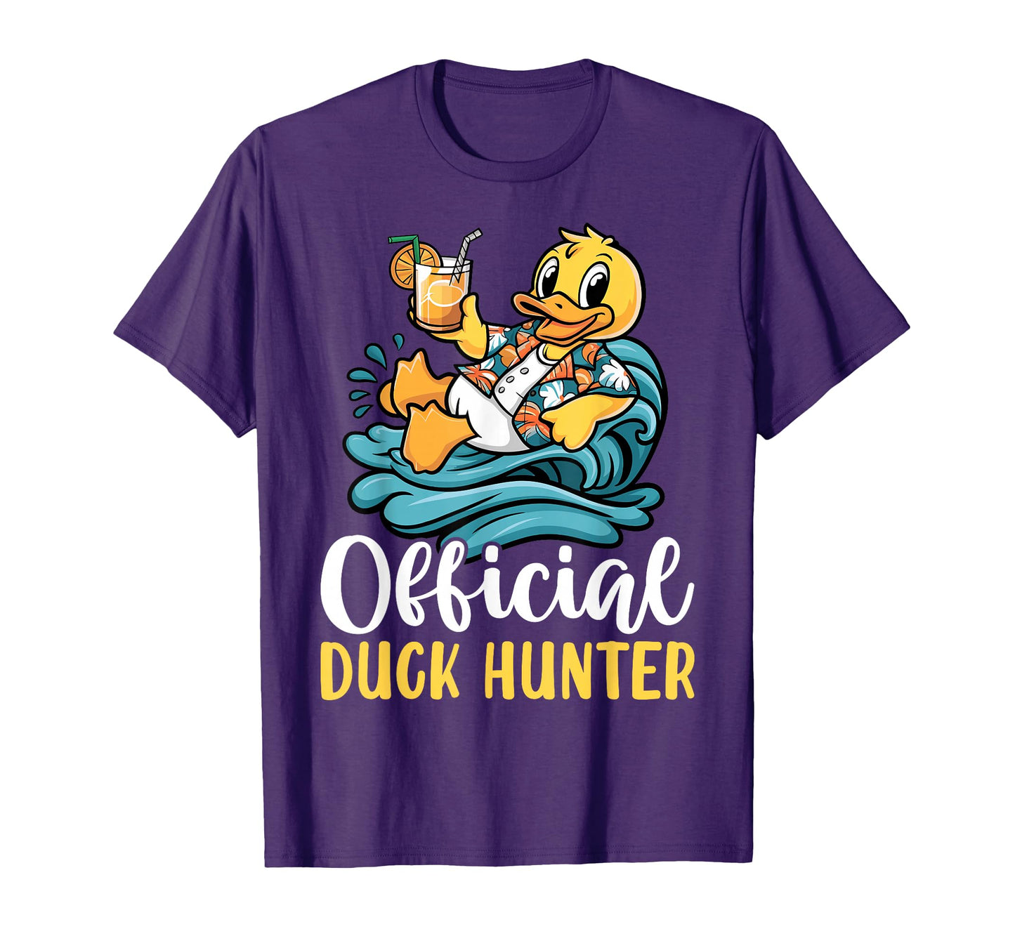 Duck Cruise Boat Tee Funny Rubber Duck Hunting Squad T-Shirt
